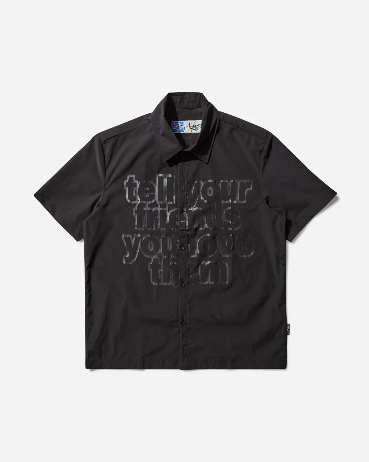 Men's Tyfylt Shortsleeve Shirt Black 1