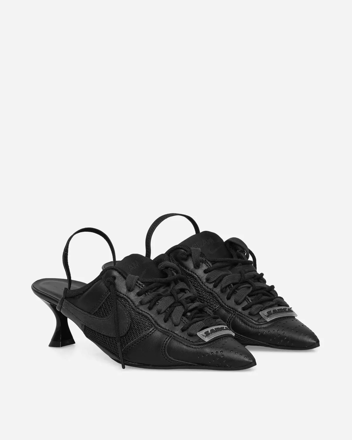 Hera Kitten Heel Shoes Black 3