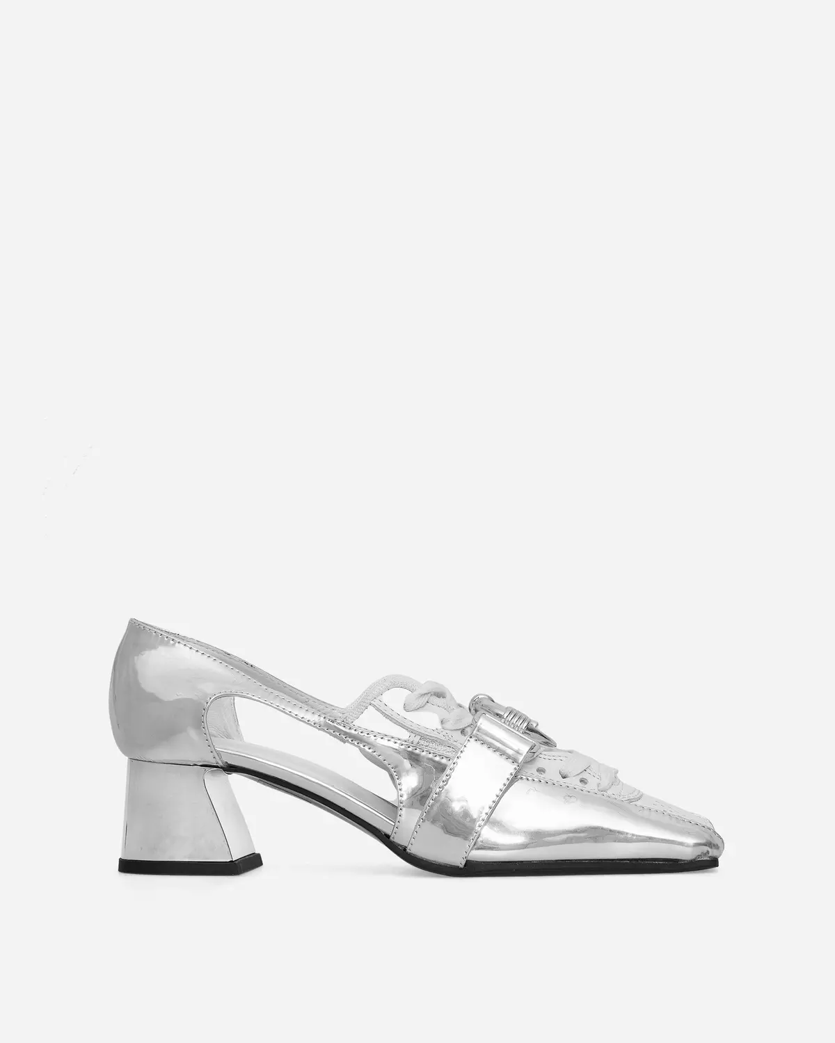 Olga Loafers White / Chrome 1