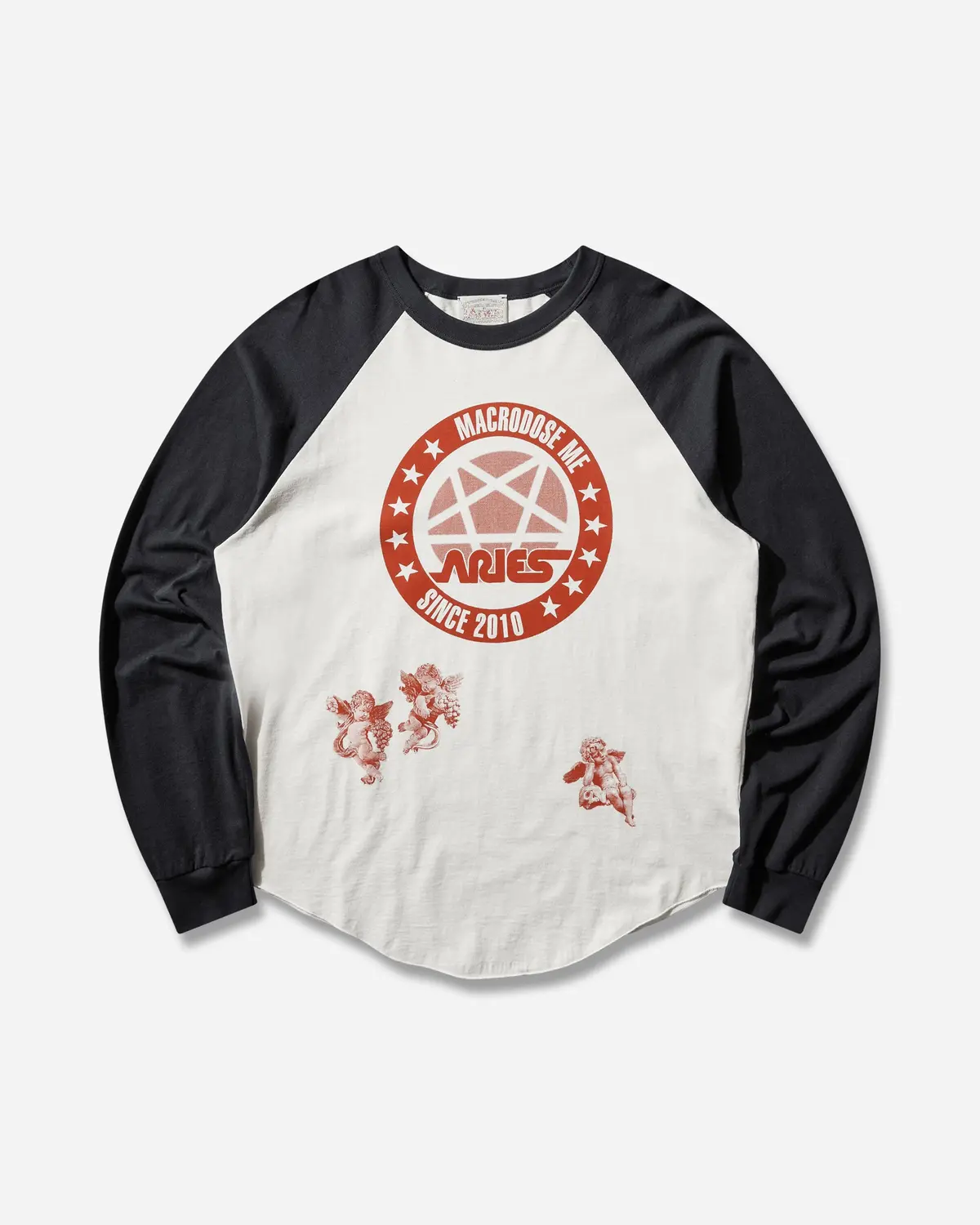 Tracker Raglan Baseball Longsleeve T-Shirt Multicolor 1