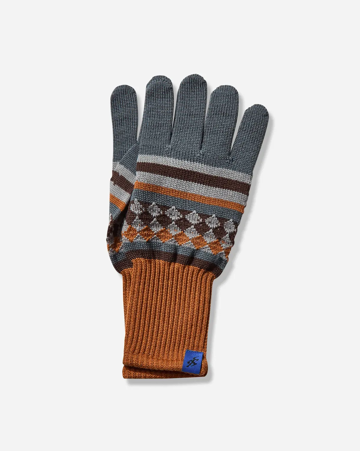 Novalis Aquifolia Knit Gloves Mist / Rust 1