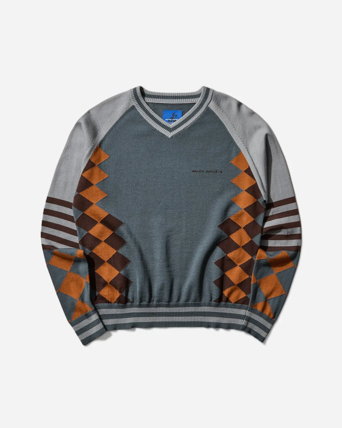 Novalis Laricoid Knit Jumper Mist / Rust 1