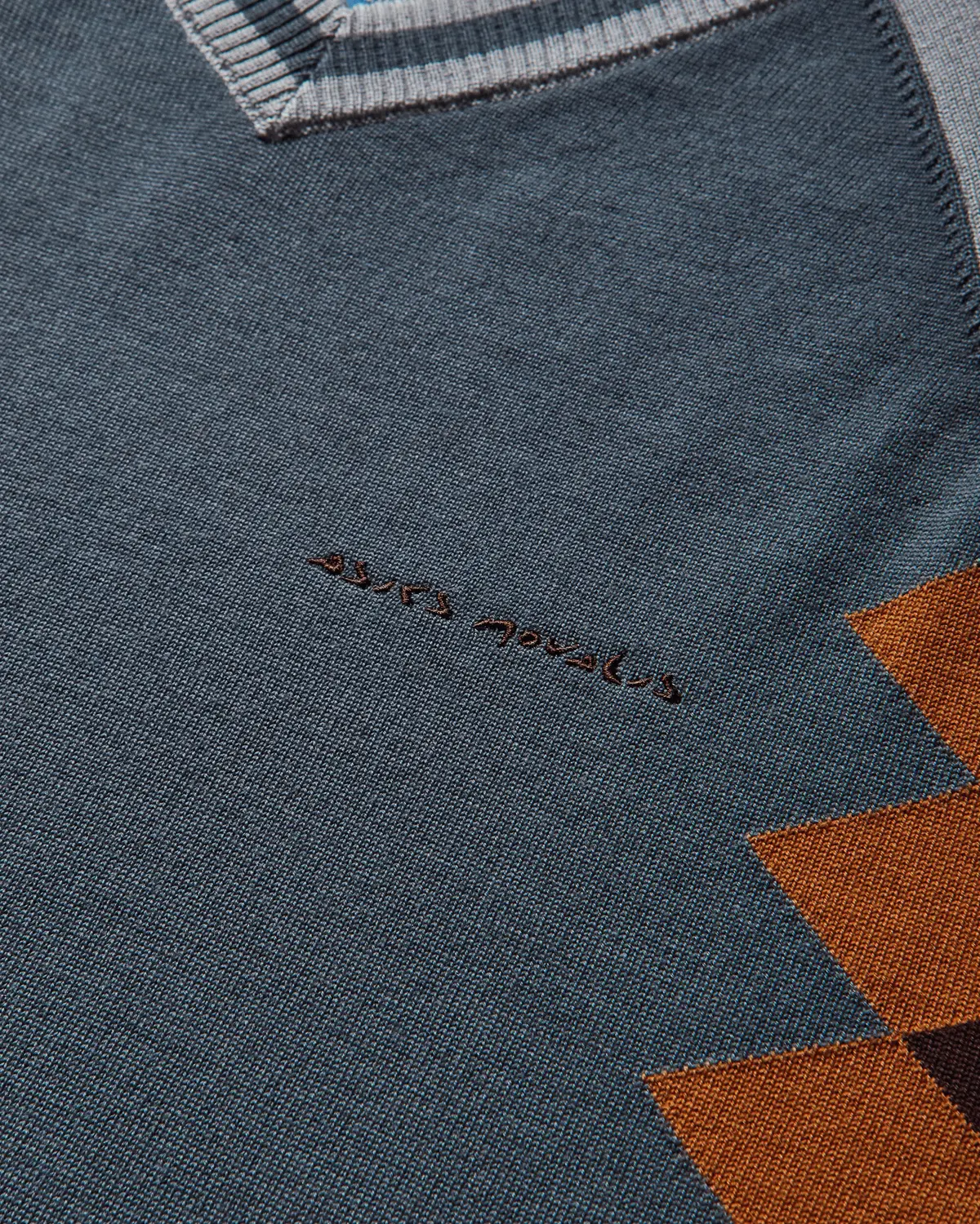 Novalis Laricoid Knit Jumper Mist / Rust 4