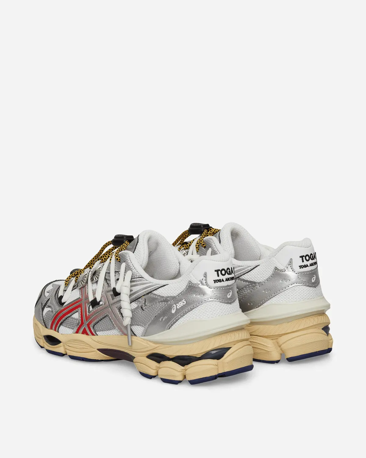 Toga Archives Gel-Cumulus 16 Sneakers White / Red Pure Silver 4