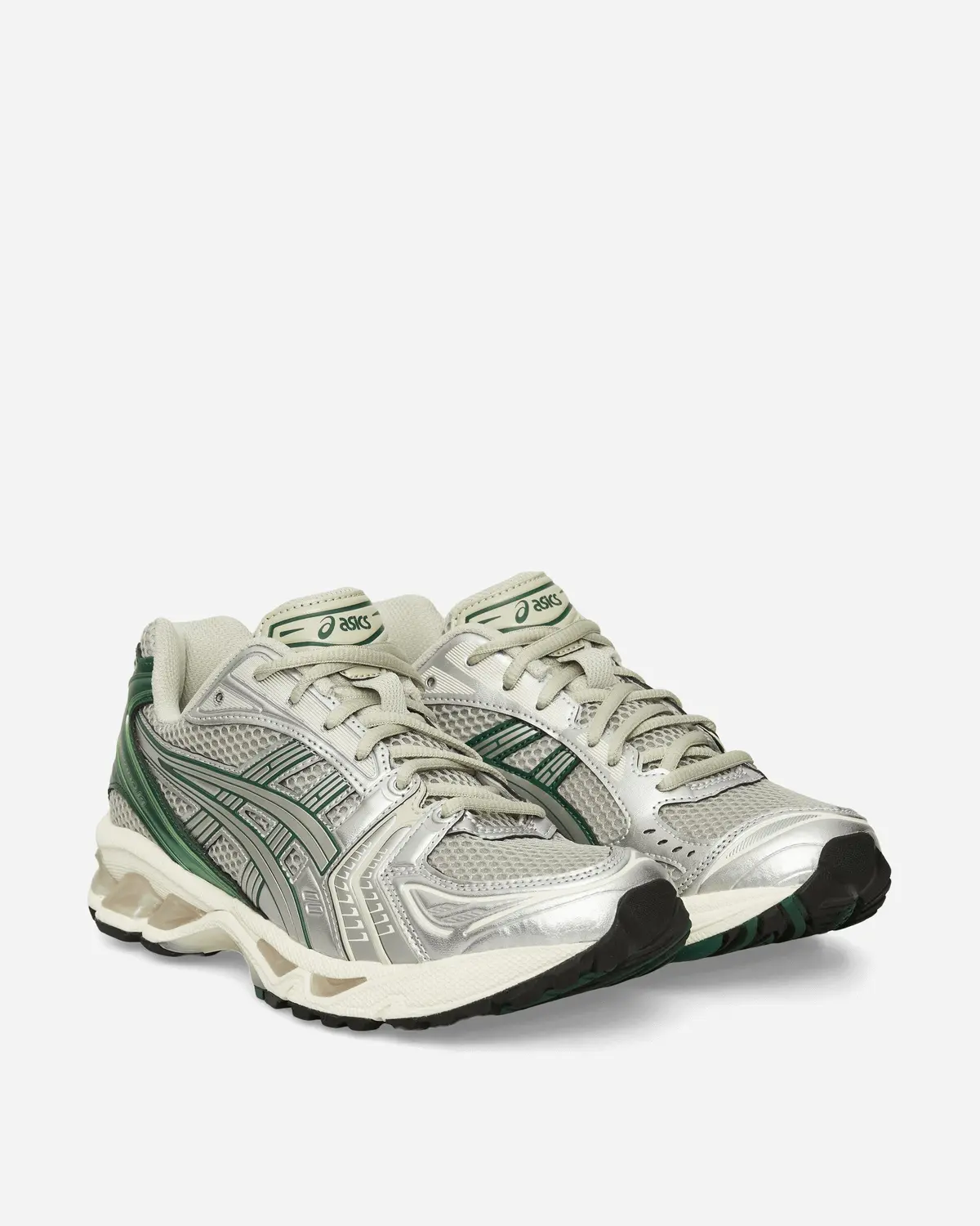 Gel-Kayano 14 Sneakers Dried Leaf Green / Pure Silver 2