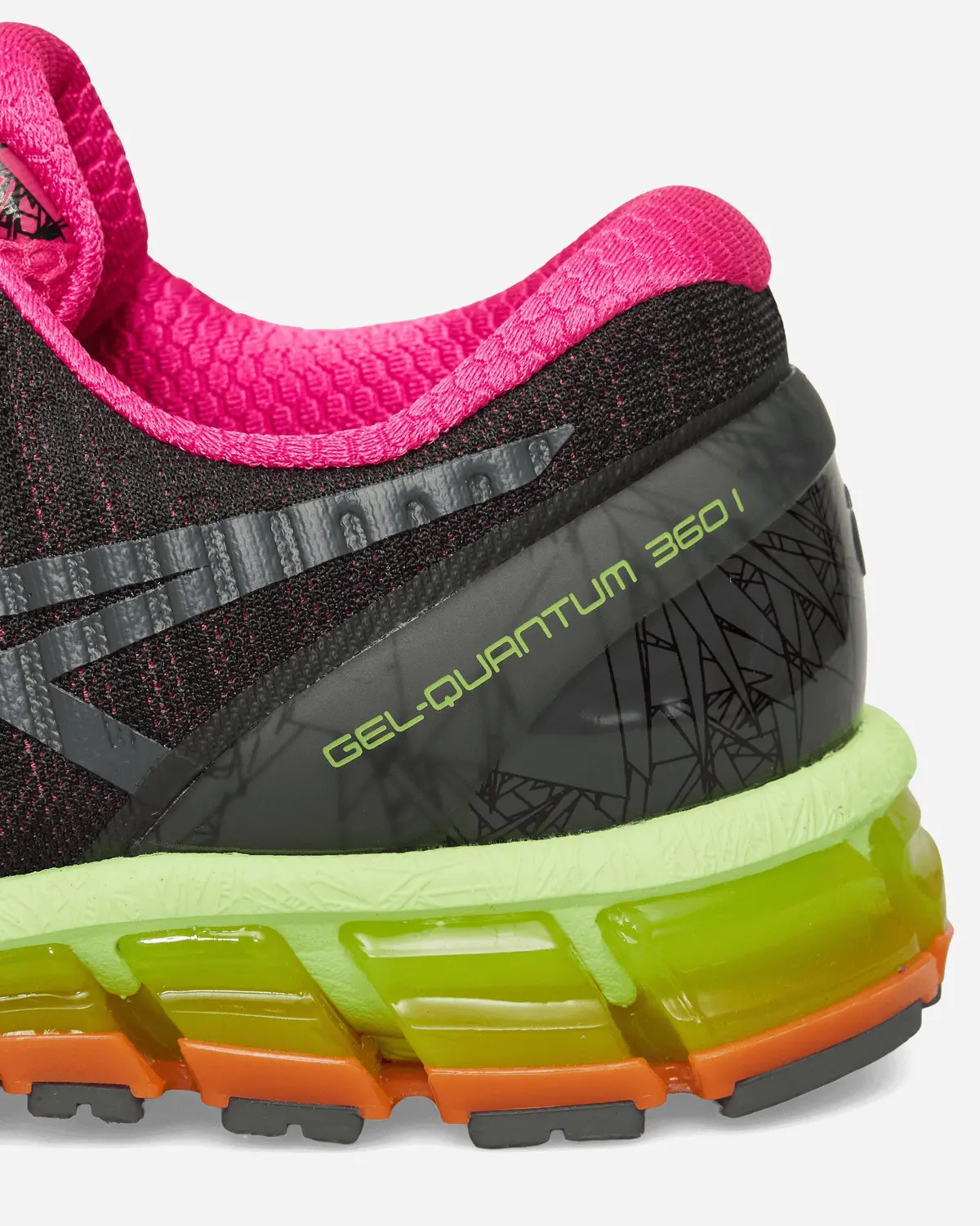 Gel-Quantum 360 I Sneakers Graphite Grey / Hazard Green 6