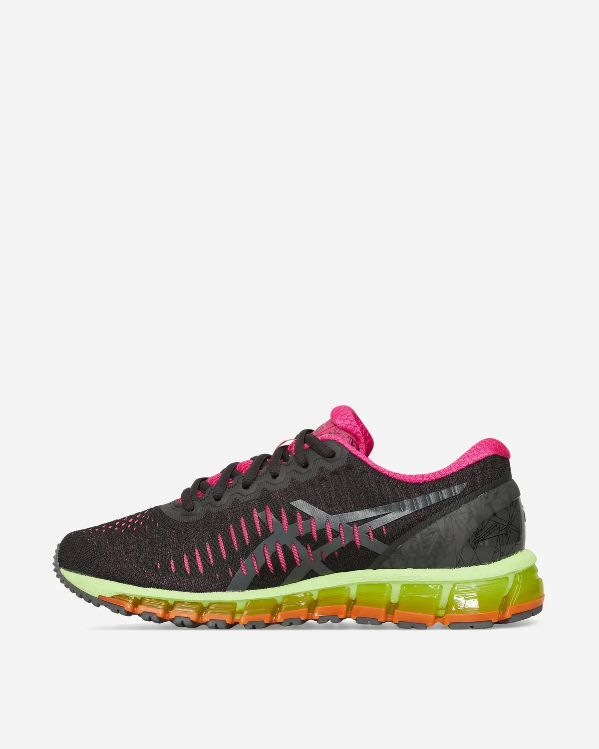 Gel-Quantum 360 I Sneakers Graphite Grey / Hazard Green 3