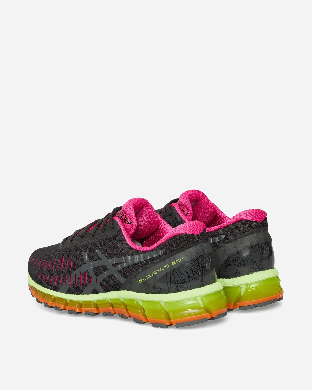 Gel-Quantum 360 I Sneakers Graphite Grey / Hazard Green 4