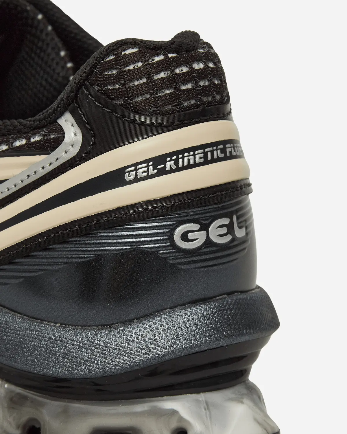 Us6-S Gel-Kinetic Fluent Sneakers Black / Vanilla 6