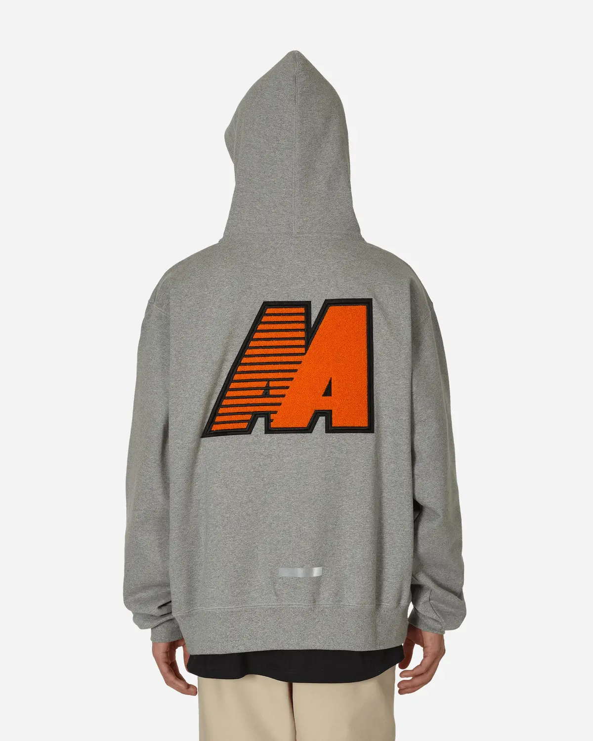 Aa Logo Hoodie Light Grey 3