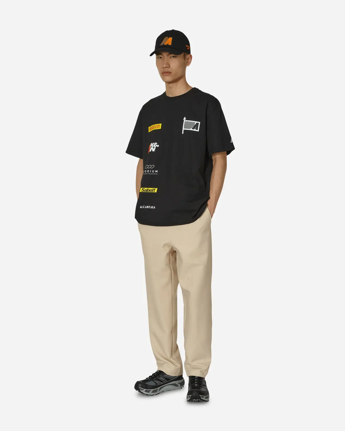 Racing Sponsors T-Shirt Black 4