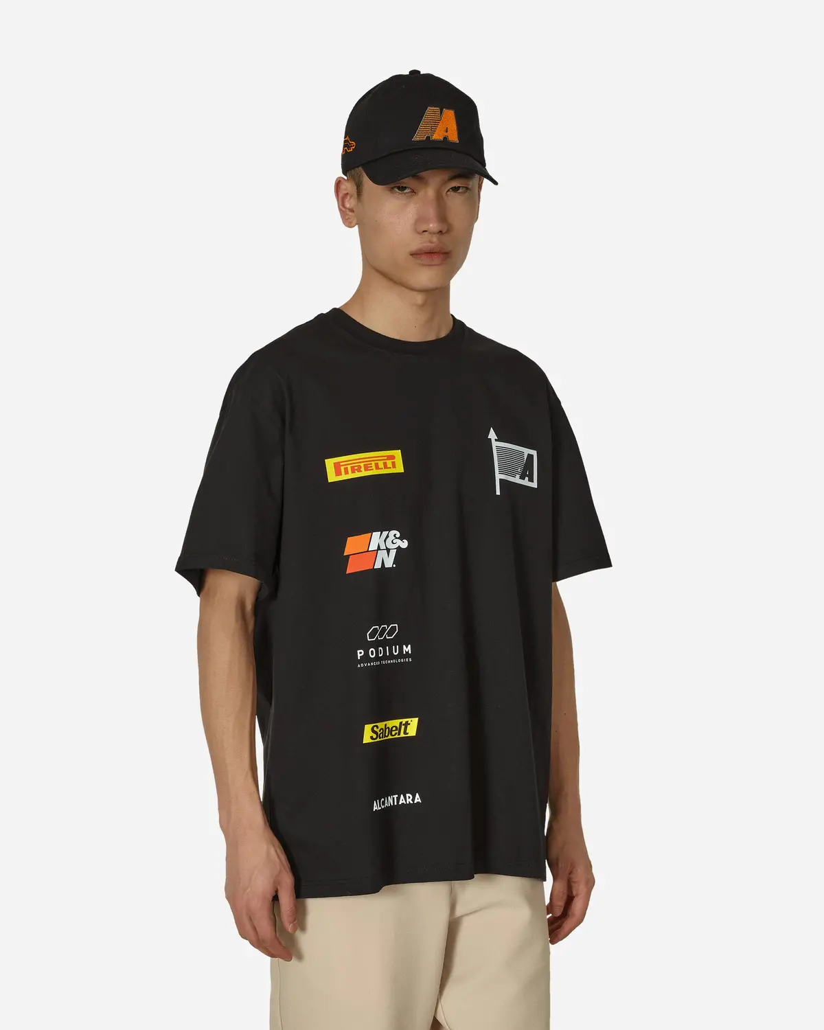 Racing Sponsors T-Shirt Black 1