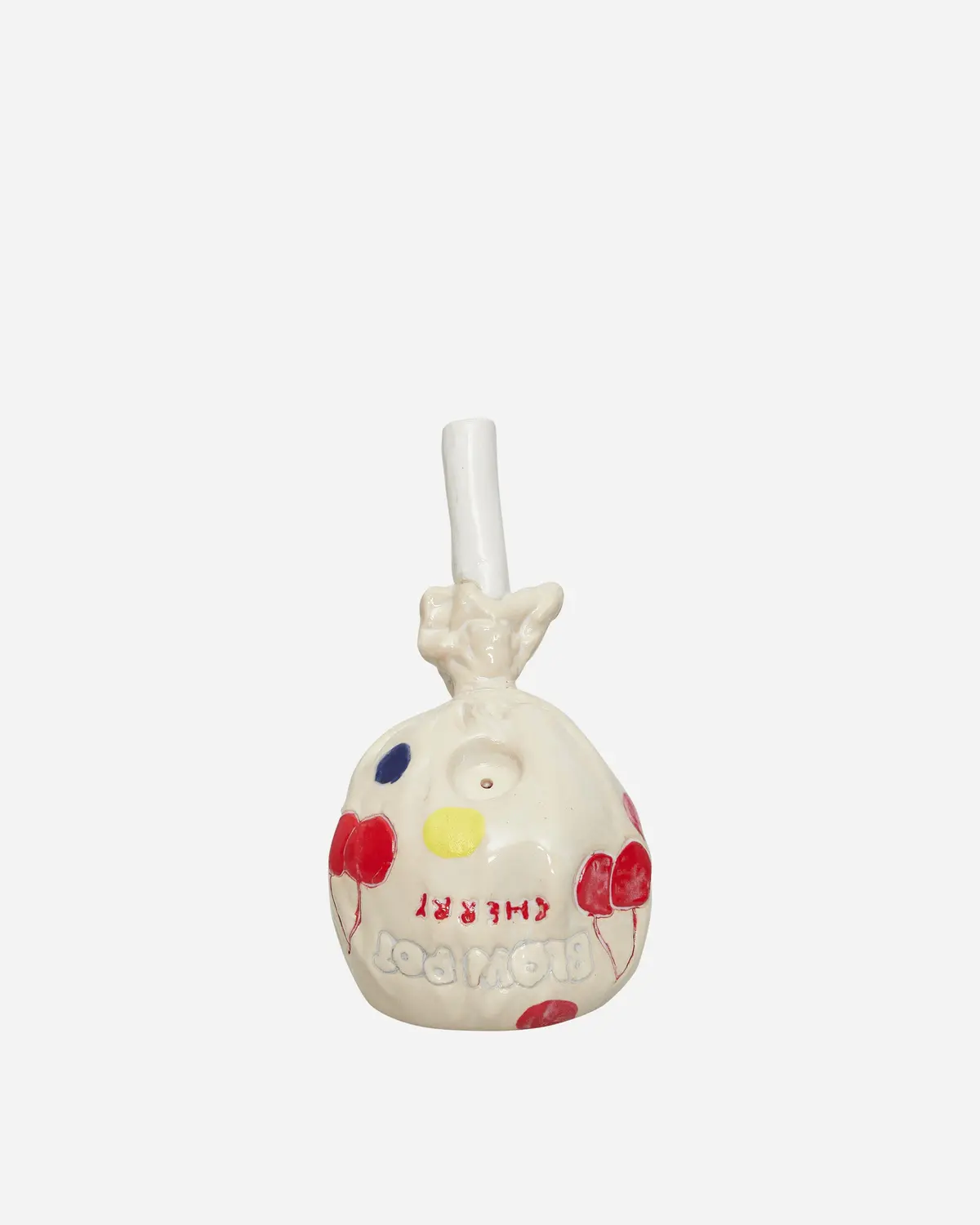 Blow Pot Pipe White 1