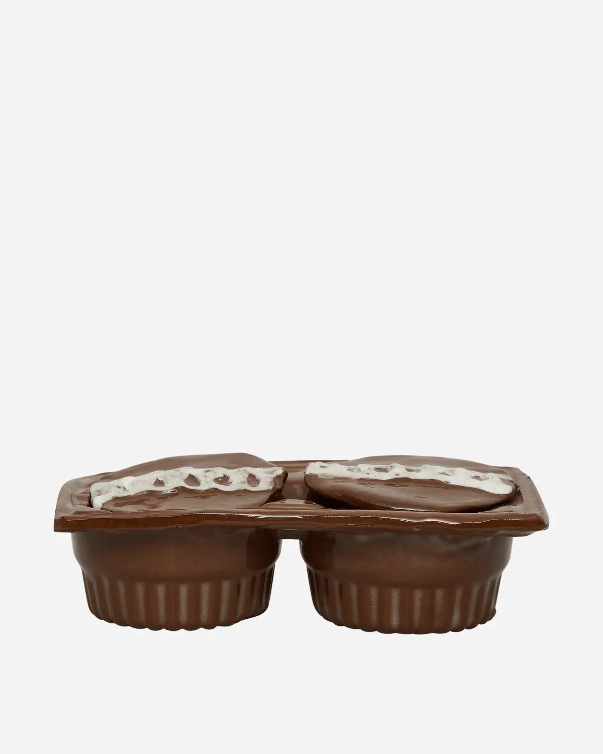 Cup Cake Ashtray Brown 1