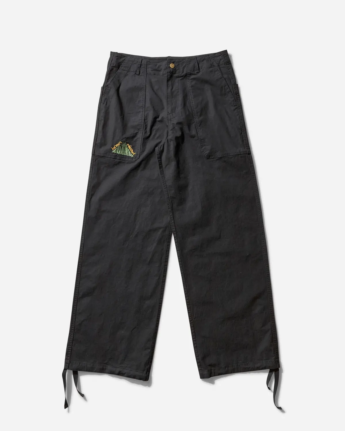 Men's Fatigue Pants Black 1