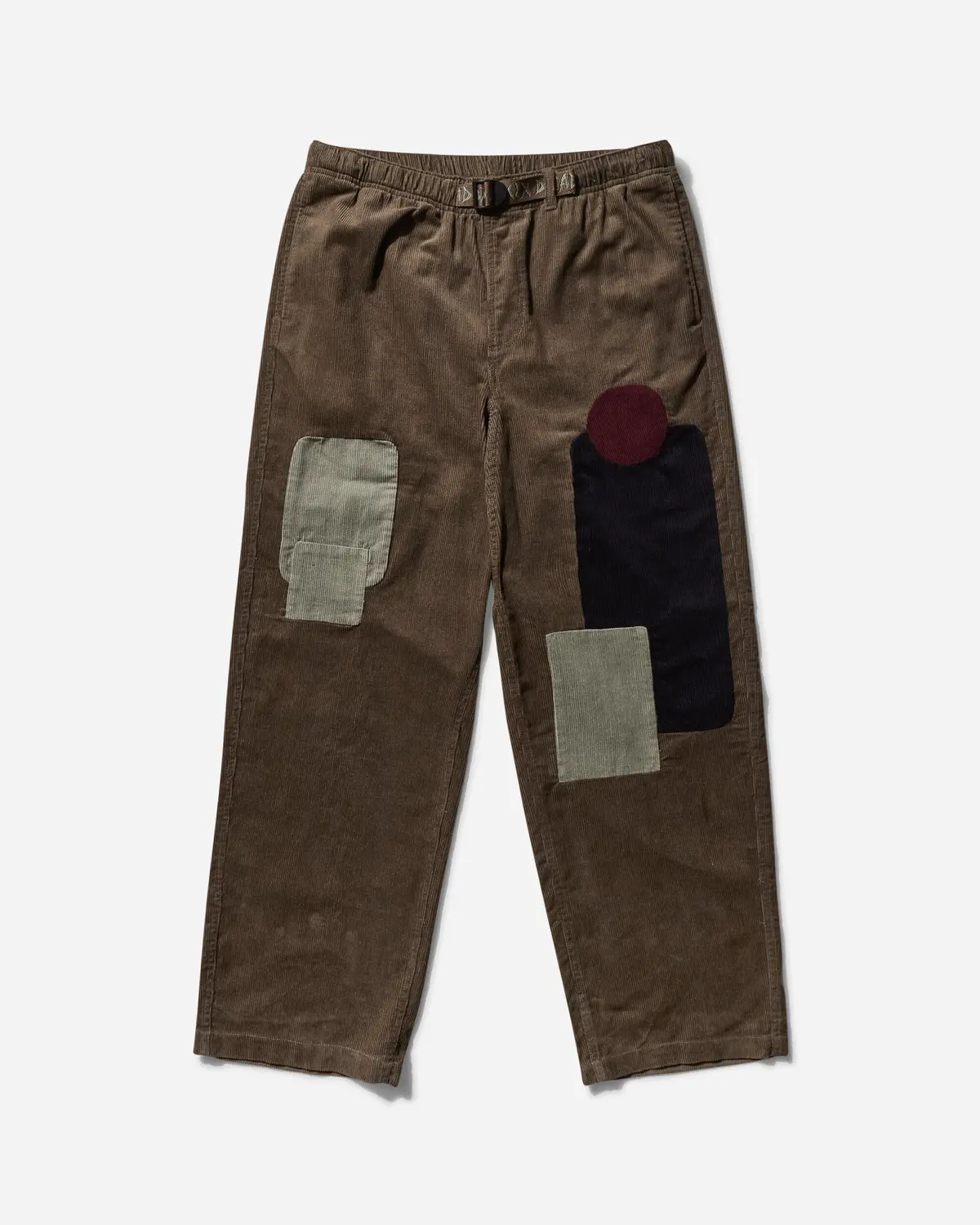 Men's Patchwork Cord Climber Pants Asphalt 1