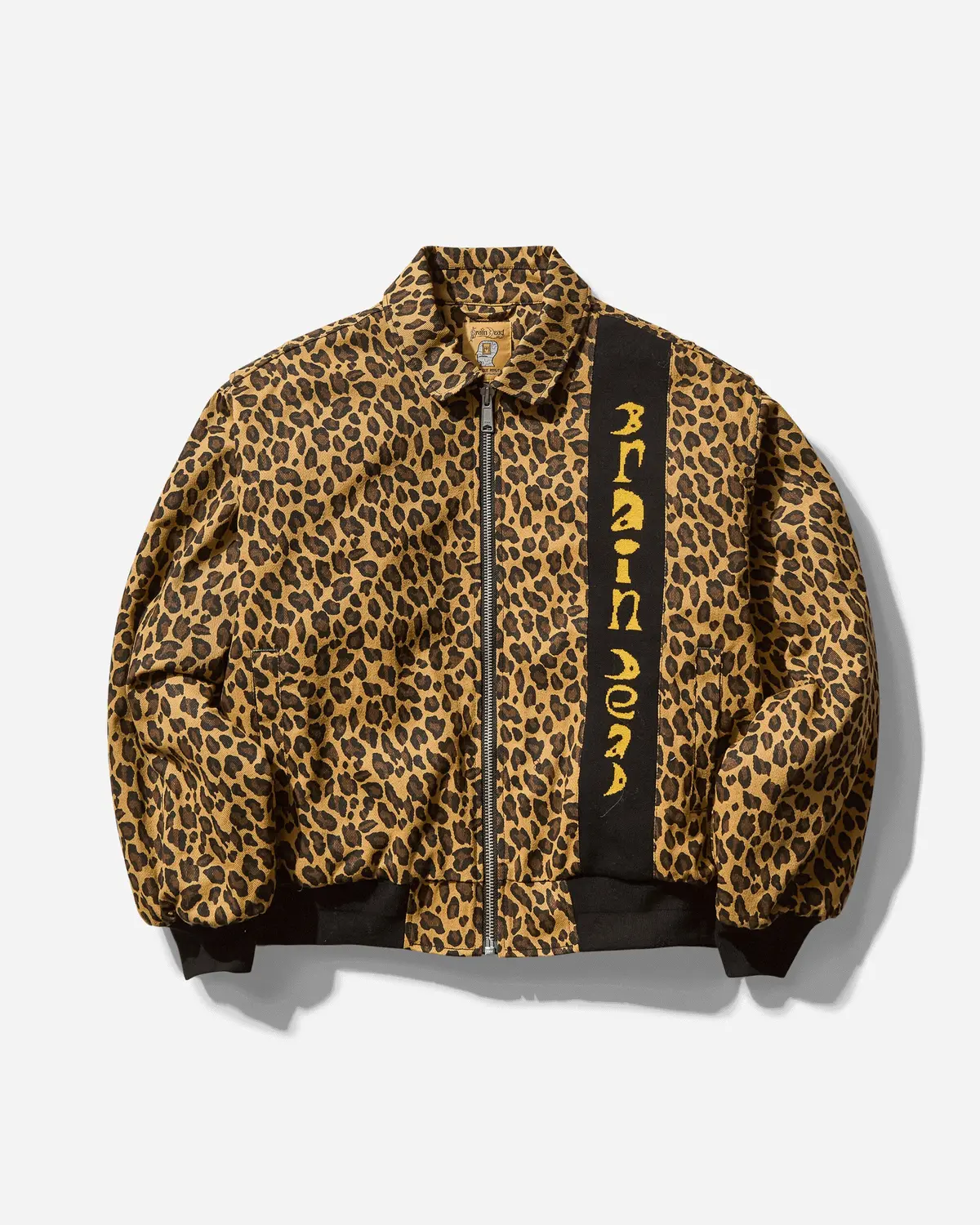 Men's Twill Flight Jacket Leopard 1