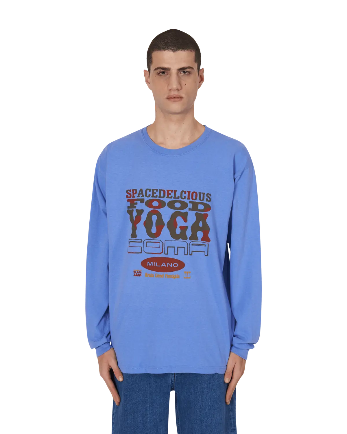 Slam Jam X Spacedelicious Longsleeve T-Shirt Blue 1