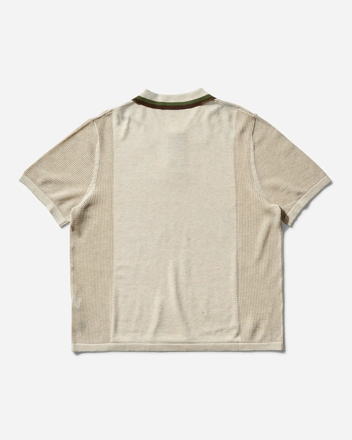 Men's Logo Head Pointelle Polo Natural 2