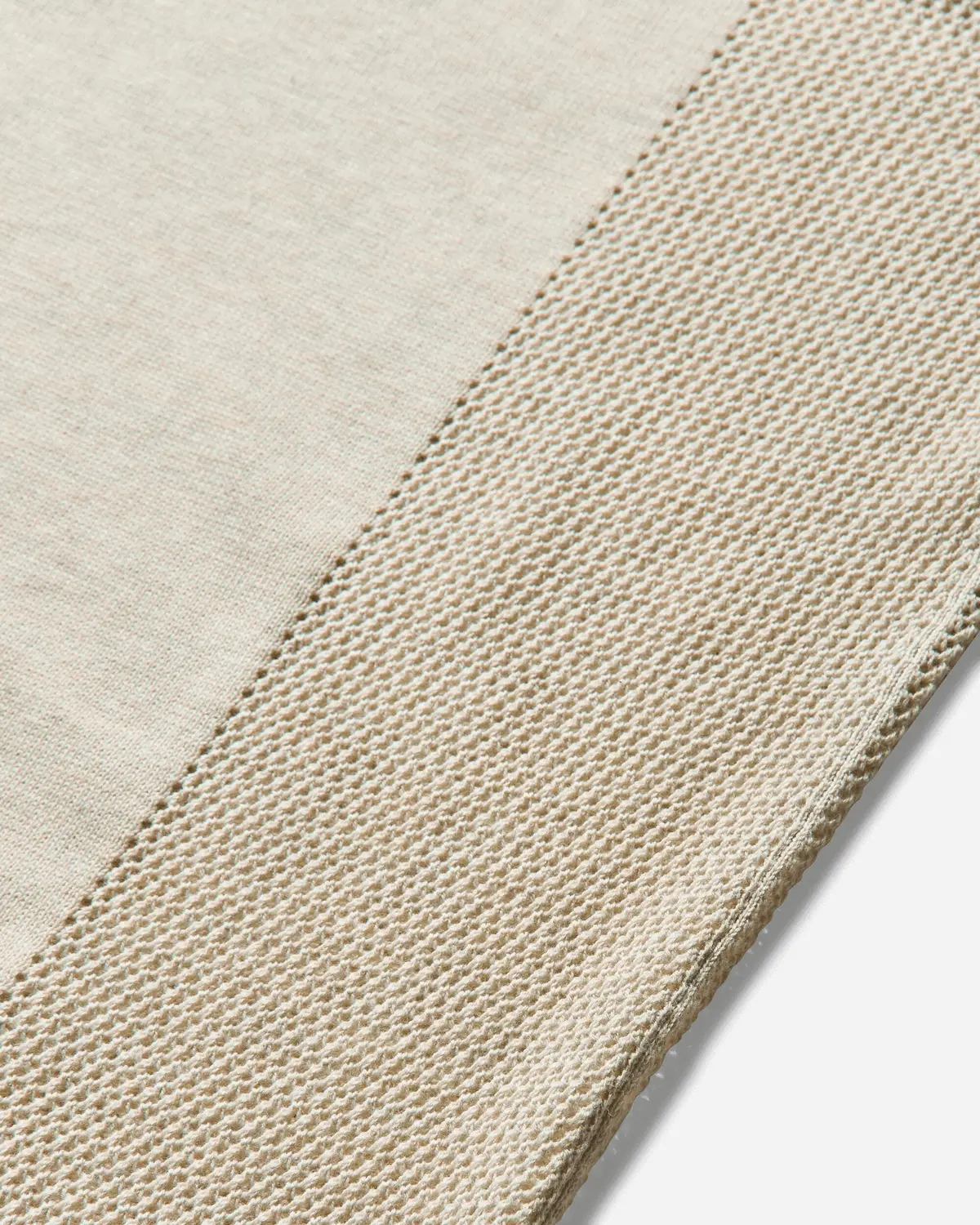 Men's Logo Head Pointelle Polo Natural 4