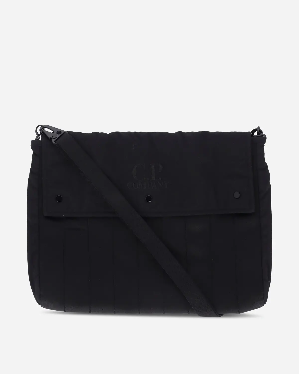 Herringbone Logo Bag Black 1