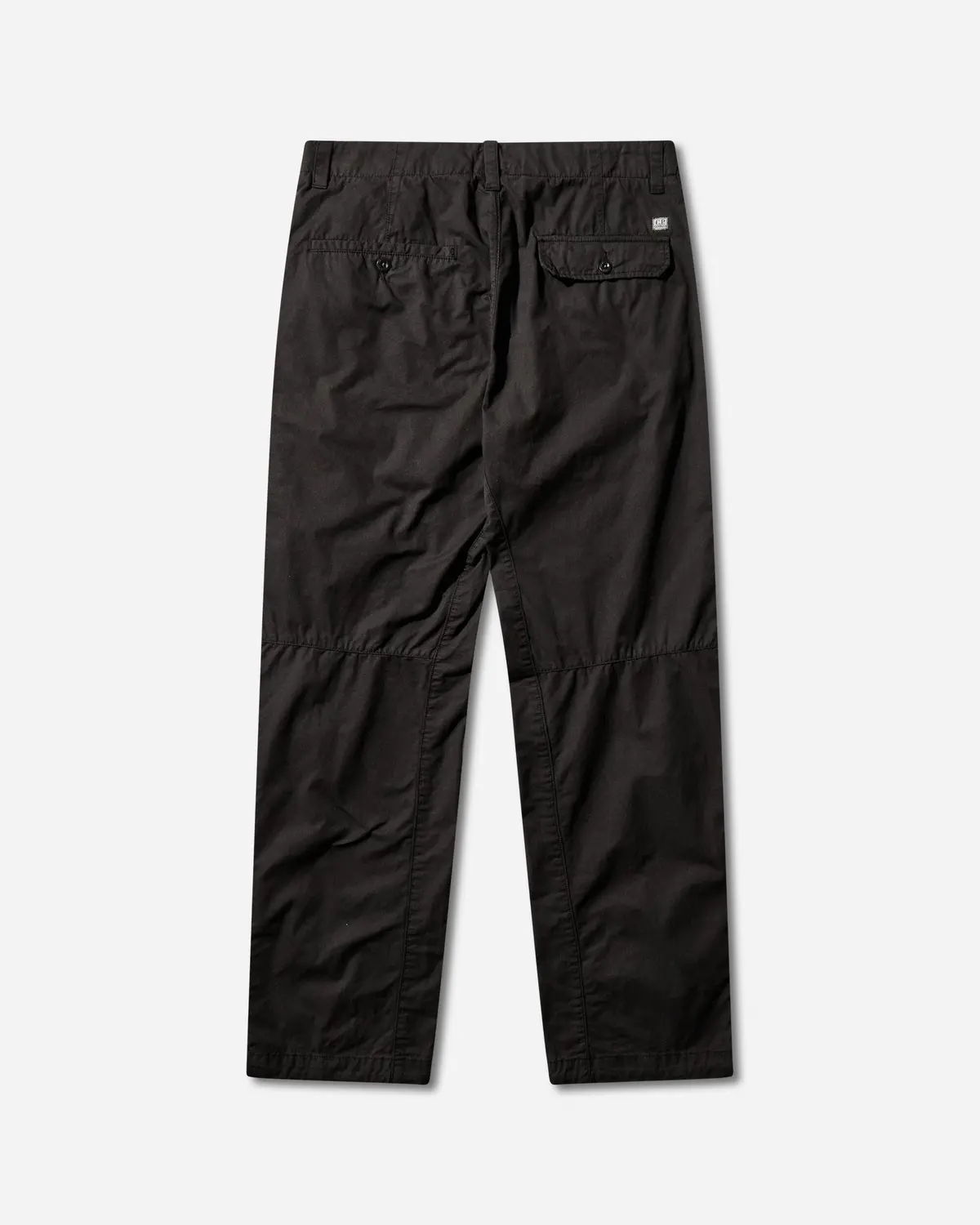 Men's Cotton Gabardine Cargo Pants Black 2