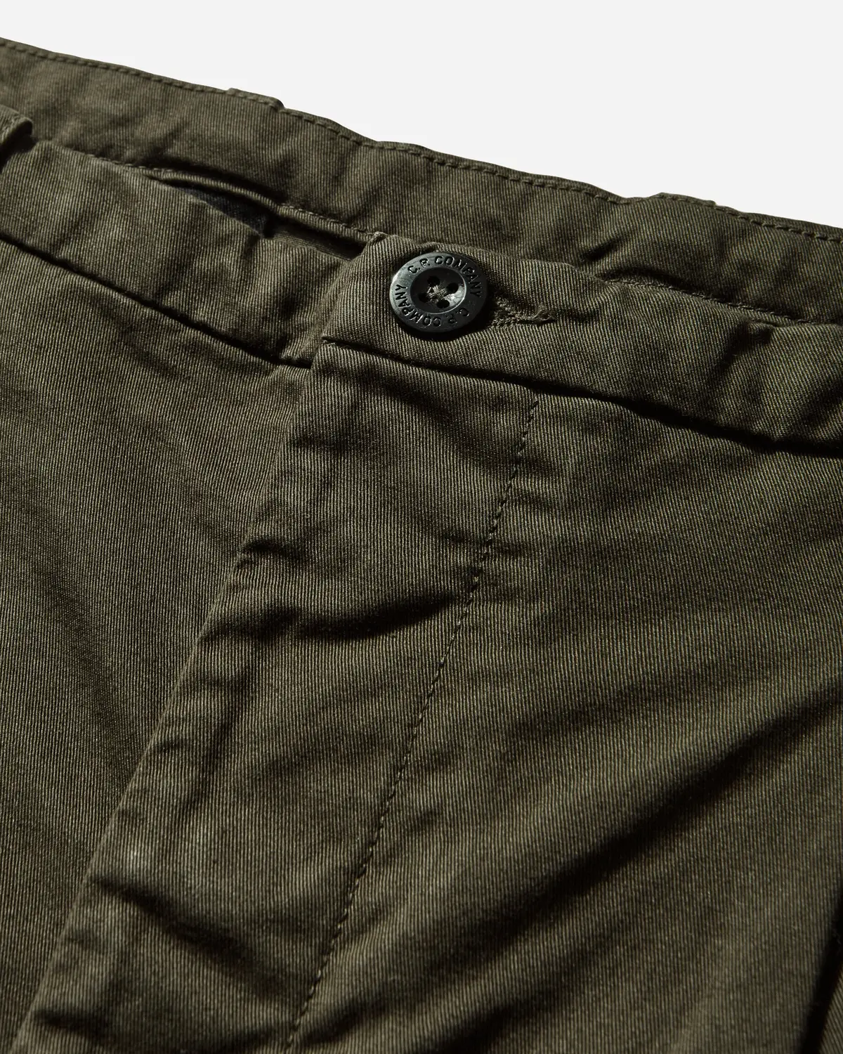 Men's Cotton Gabardine Loose Chino Pants Ivy Green 3