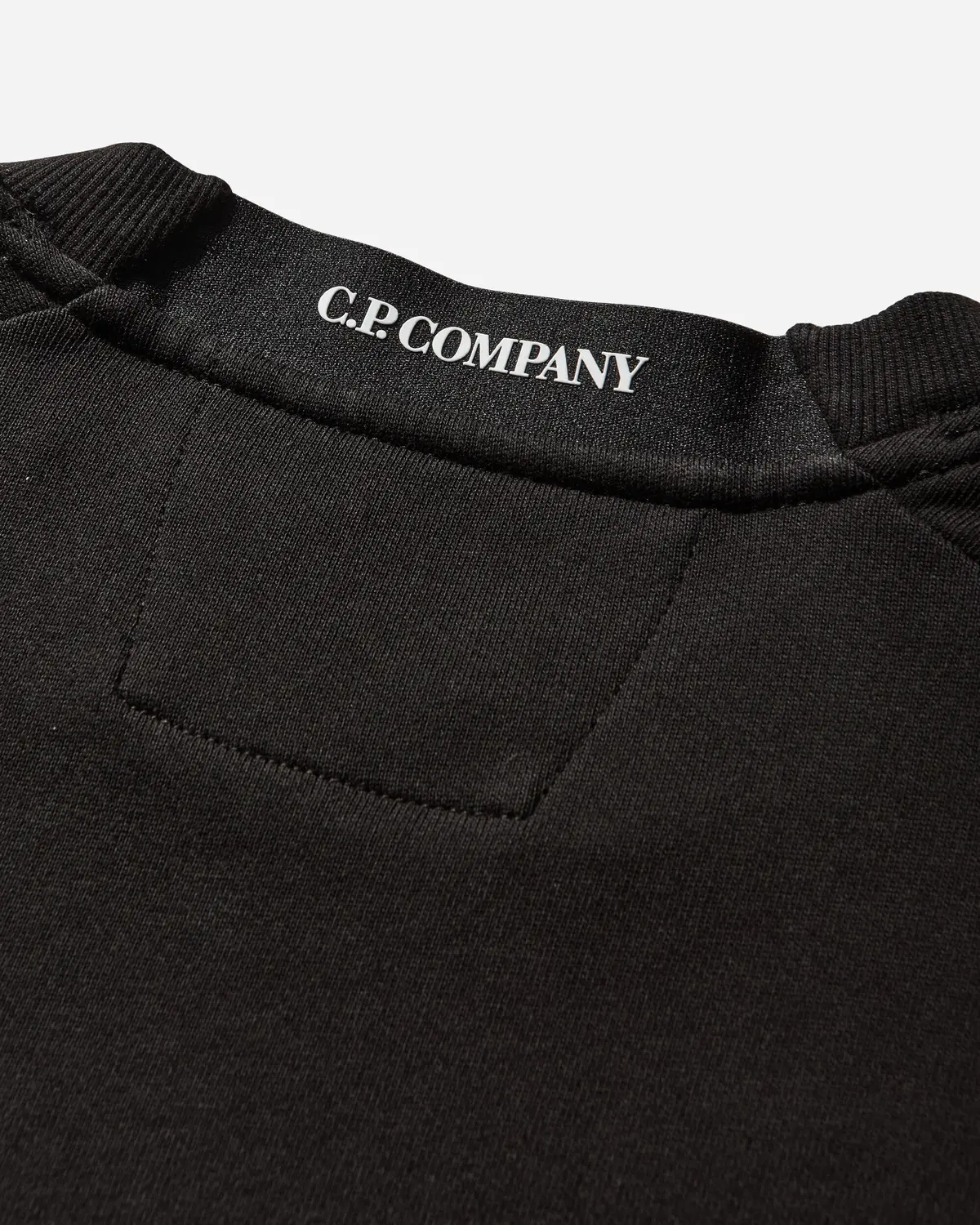 Men's Diagonal Raised Fleece Crewneck Sweatshirt Black 3