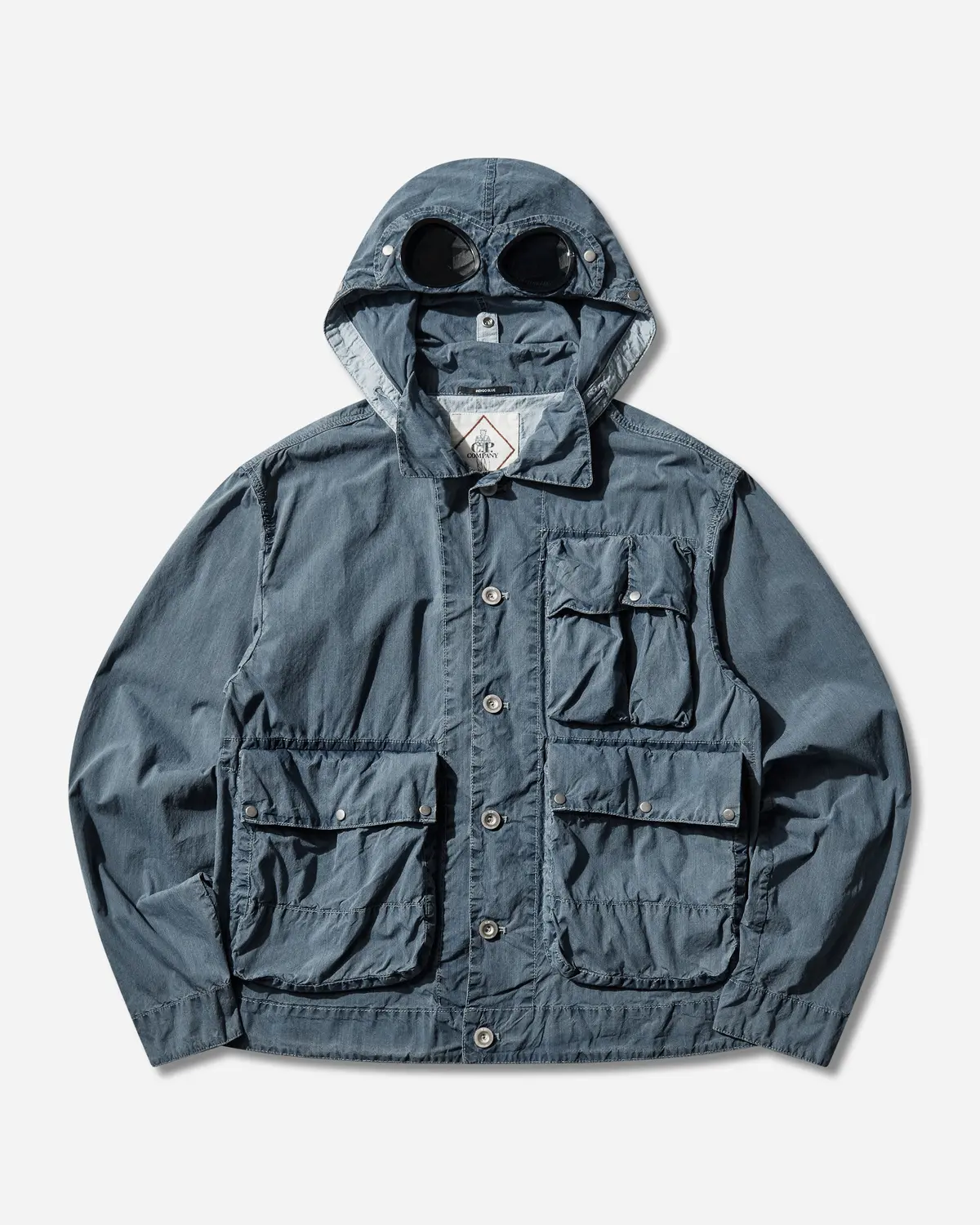 Men's 50 Fili Goggle Jacket Indigo Bleached 1