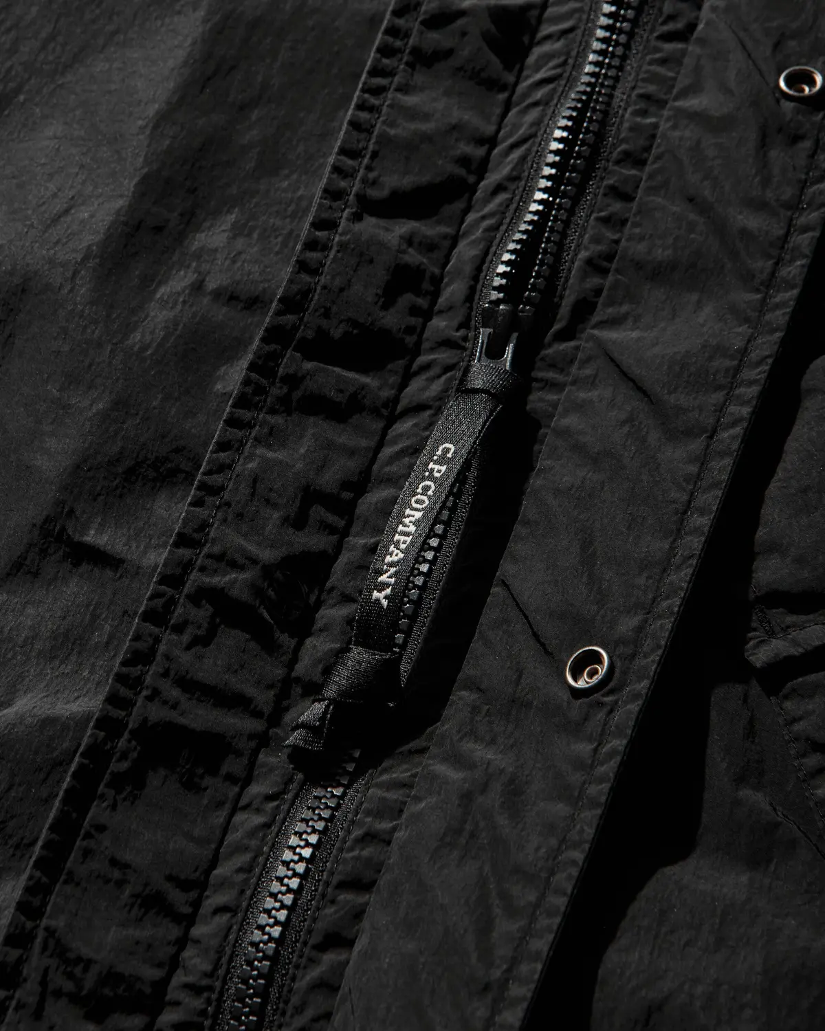 Men's Chrome-R Hooded Lens Overshirt Black 3