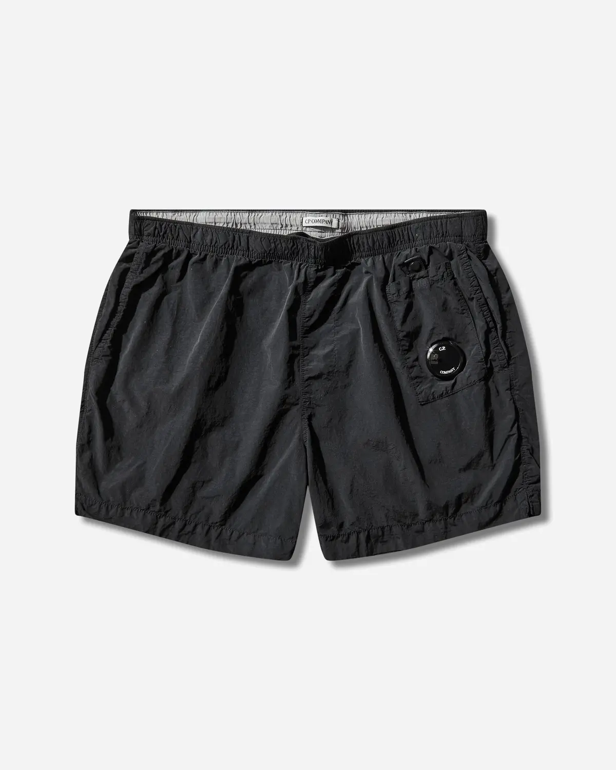 Men's Flatt Nylon Swim Shorts Black 1