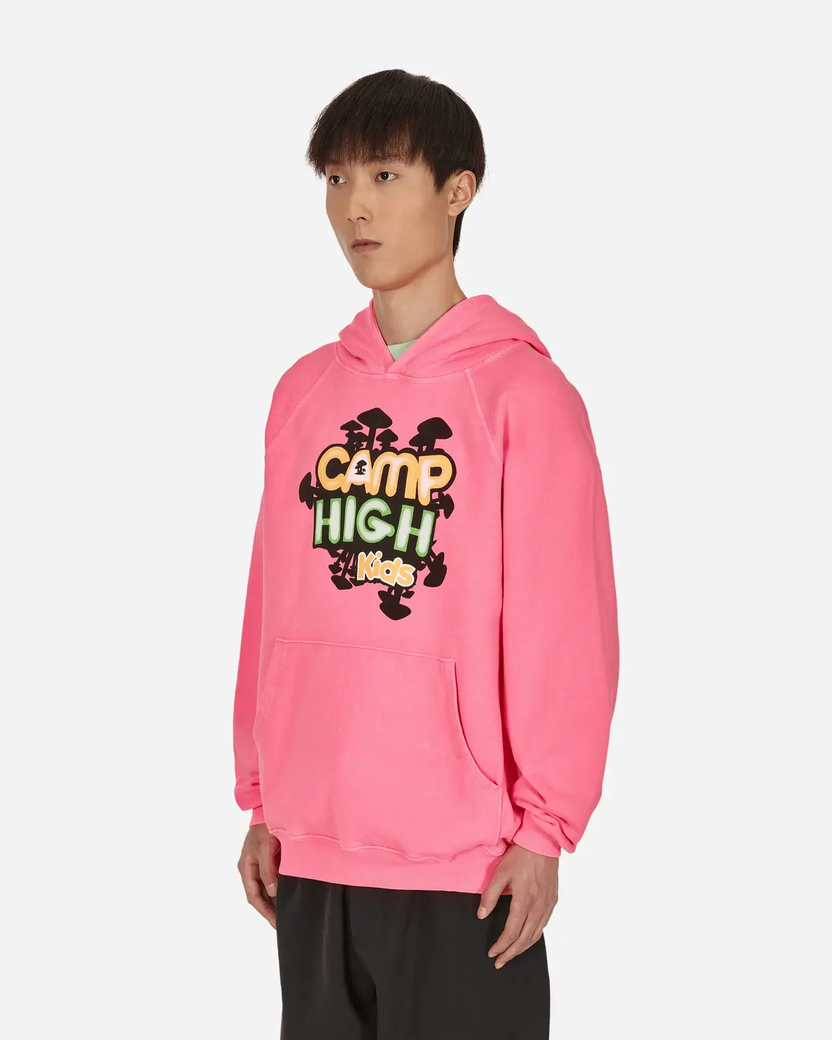 Camp High Kids Hooded Sweatshirt Pink 2