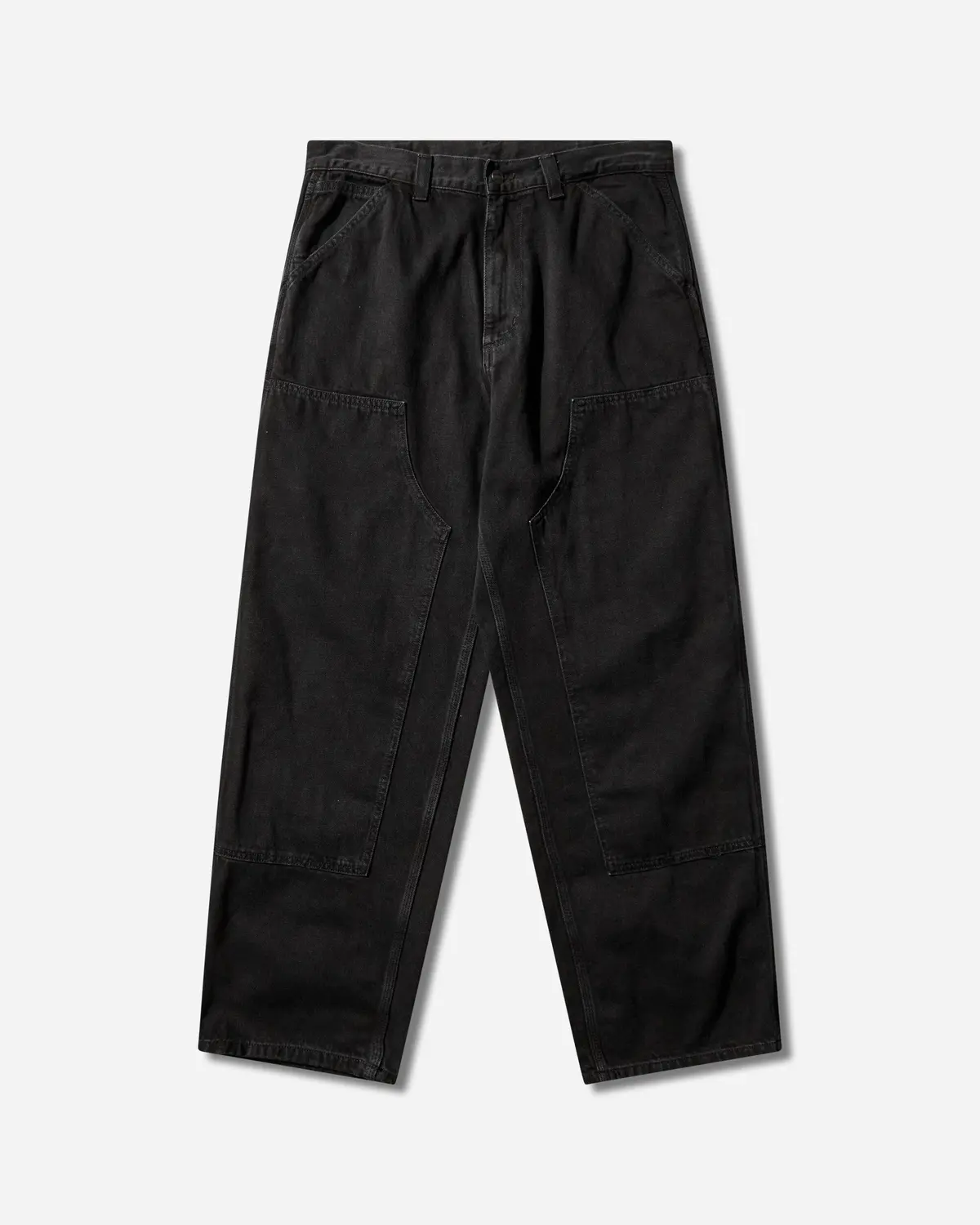 Men's Og Double Knee Pants Black (Dark Used Wash) 1