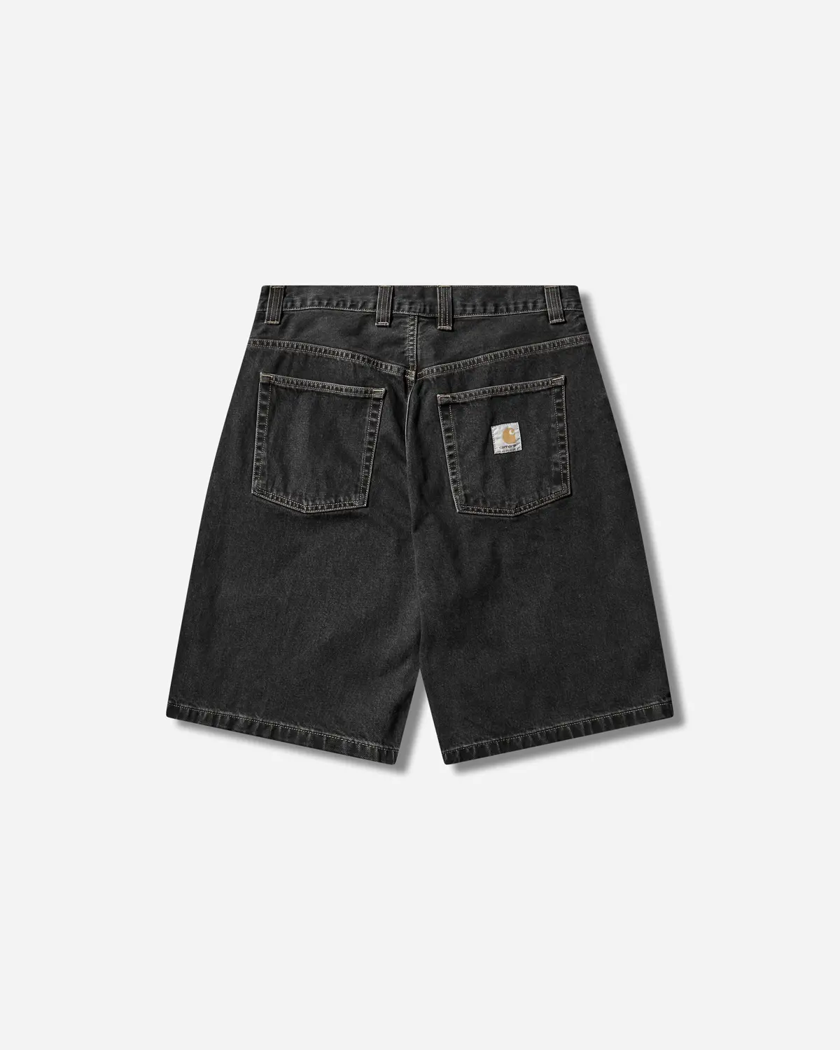 Men's Brandon Shorts Black (Stone Washed) 2