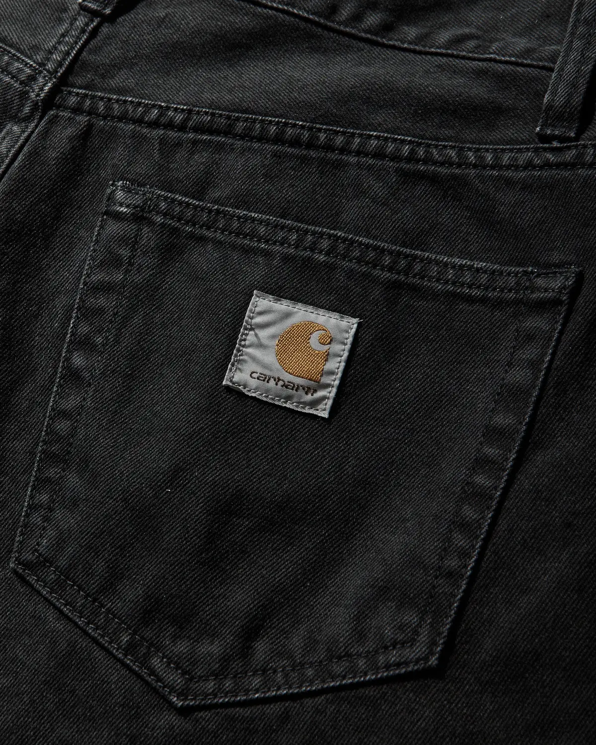 Men's Landon Shorts Black (Stone Washed) 3