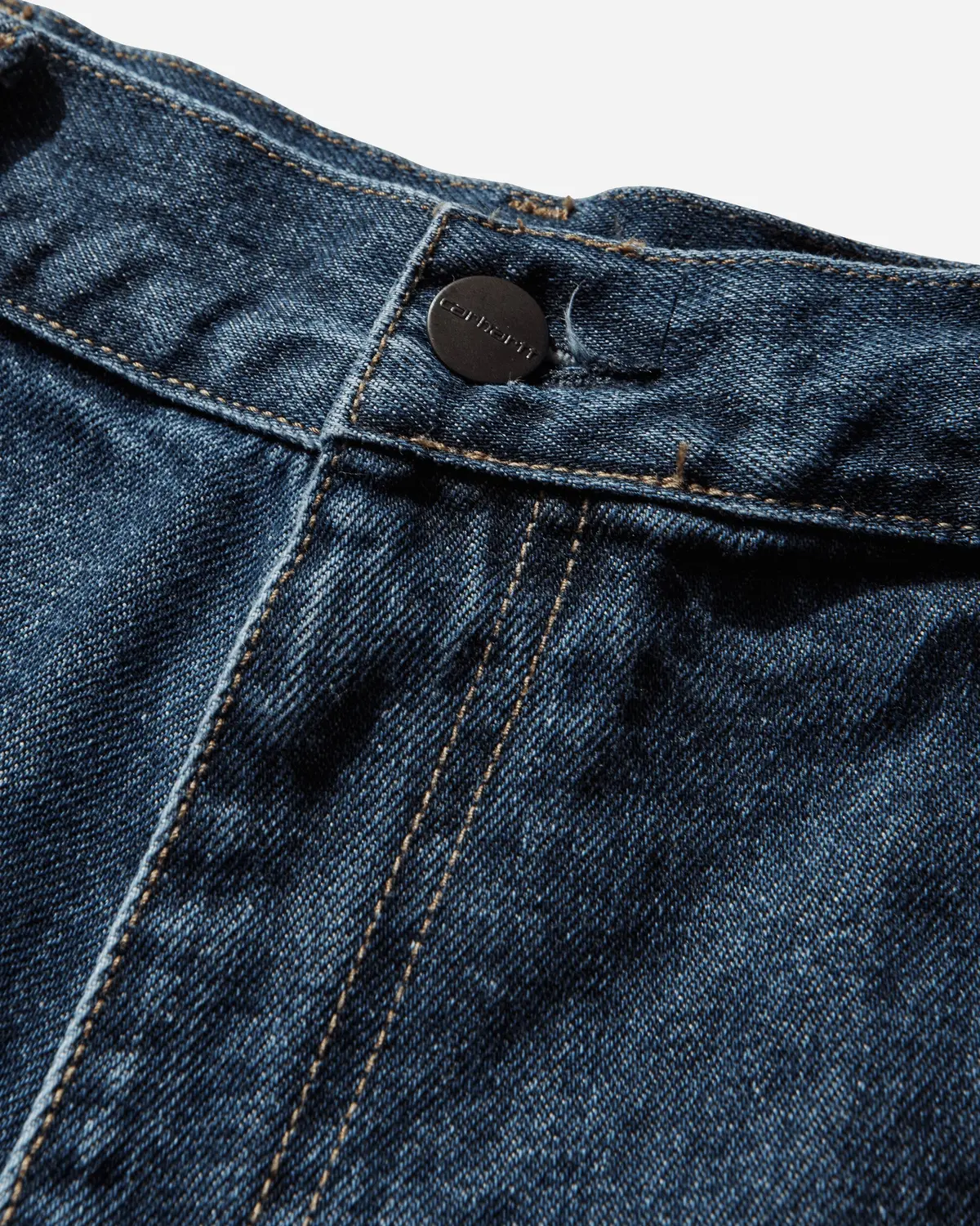 Men's Single Knee Shorts Blue (Stone Washed) 4
