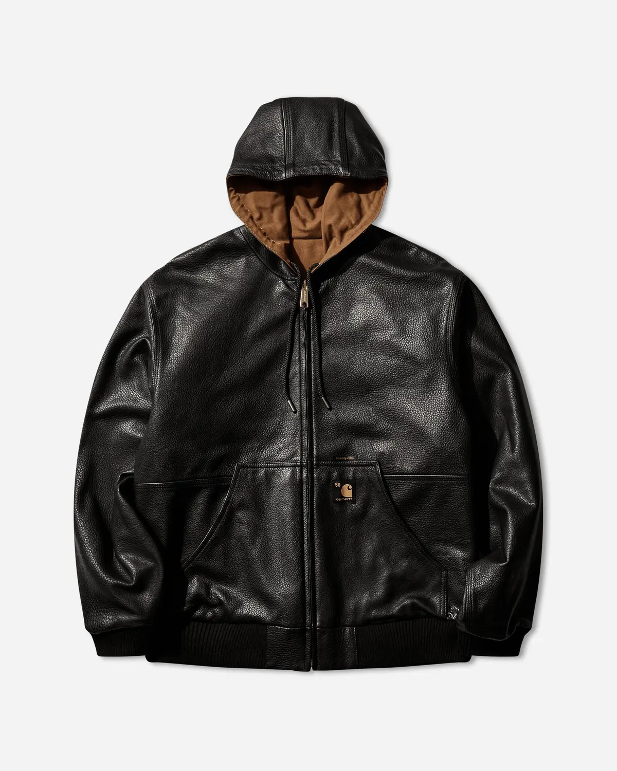 Men's Og Active Jacket 50Th Anniversary Edition Leather Black / Hamilton Brown 1