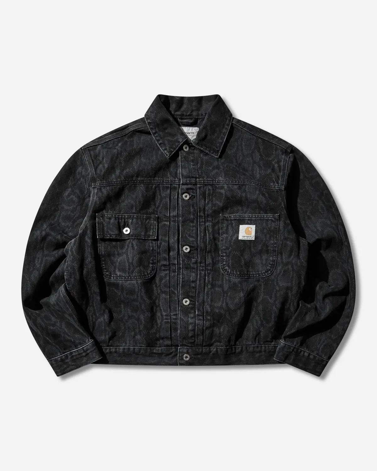 Men's Belmar Jacket Snake Camo Black (Heavy Stone Wash) 1