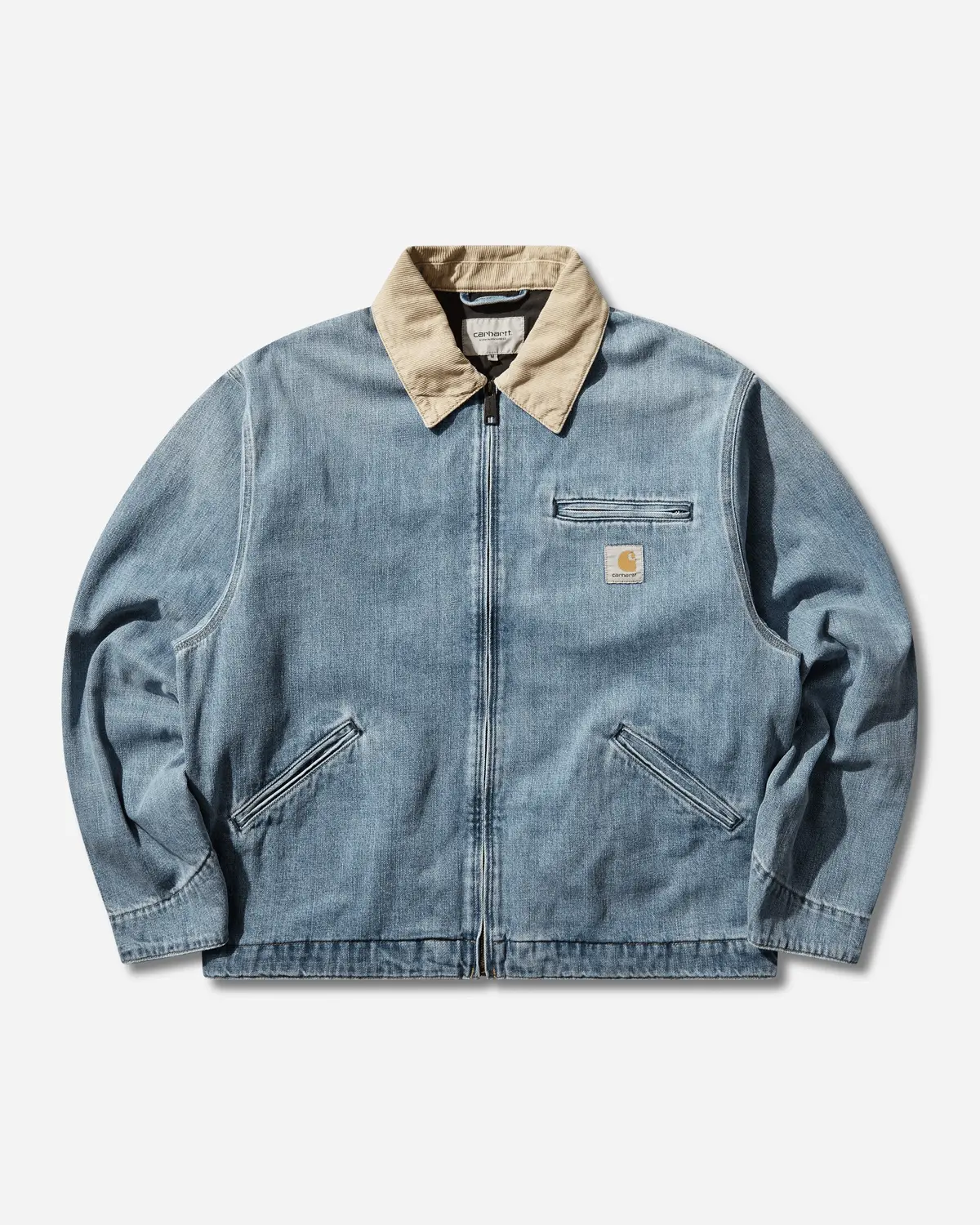 Men's Og Detroit Jacket Blue / Dusty H Brown (Burst Washed) 1