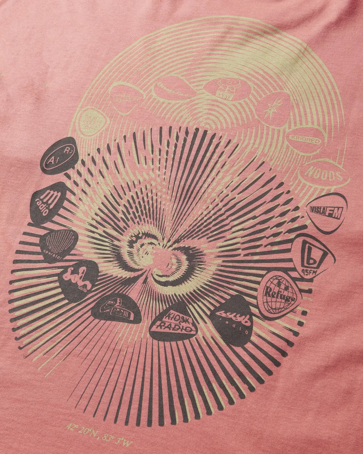 Audio Archives Wip Longsleeve T-Shirt Orange 3