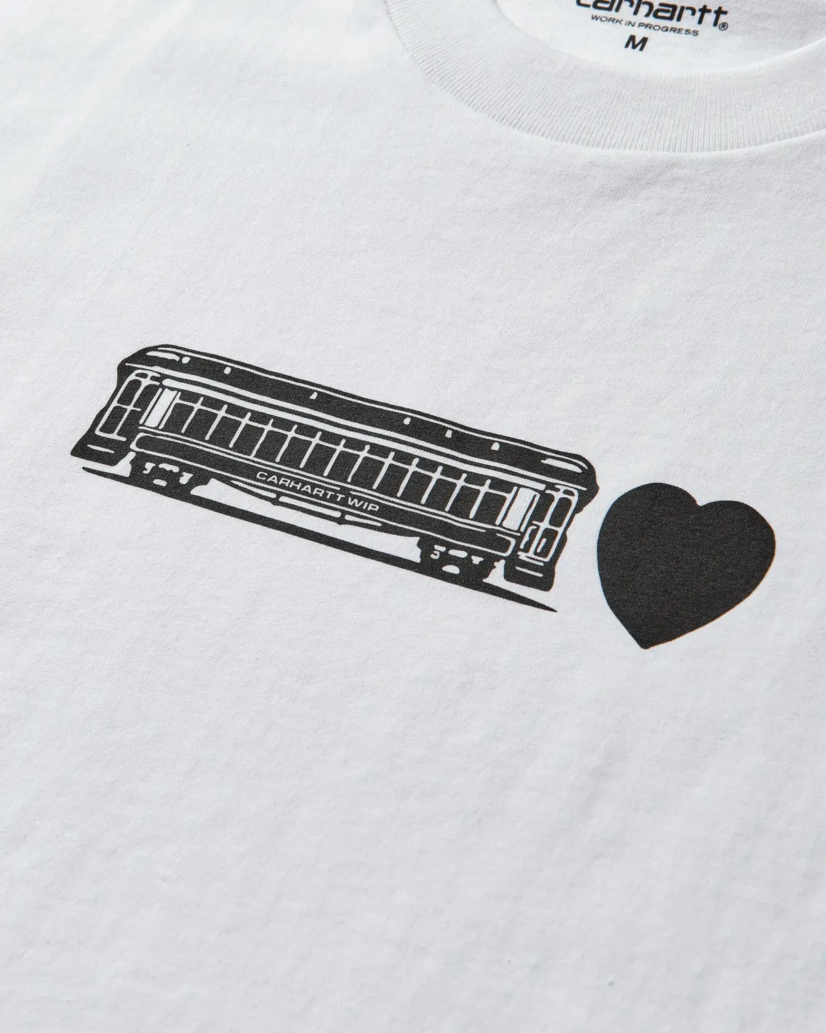 Men's Deconstructed Label T-Shirt White 4