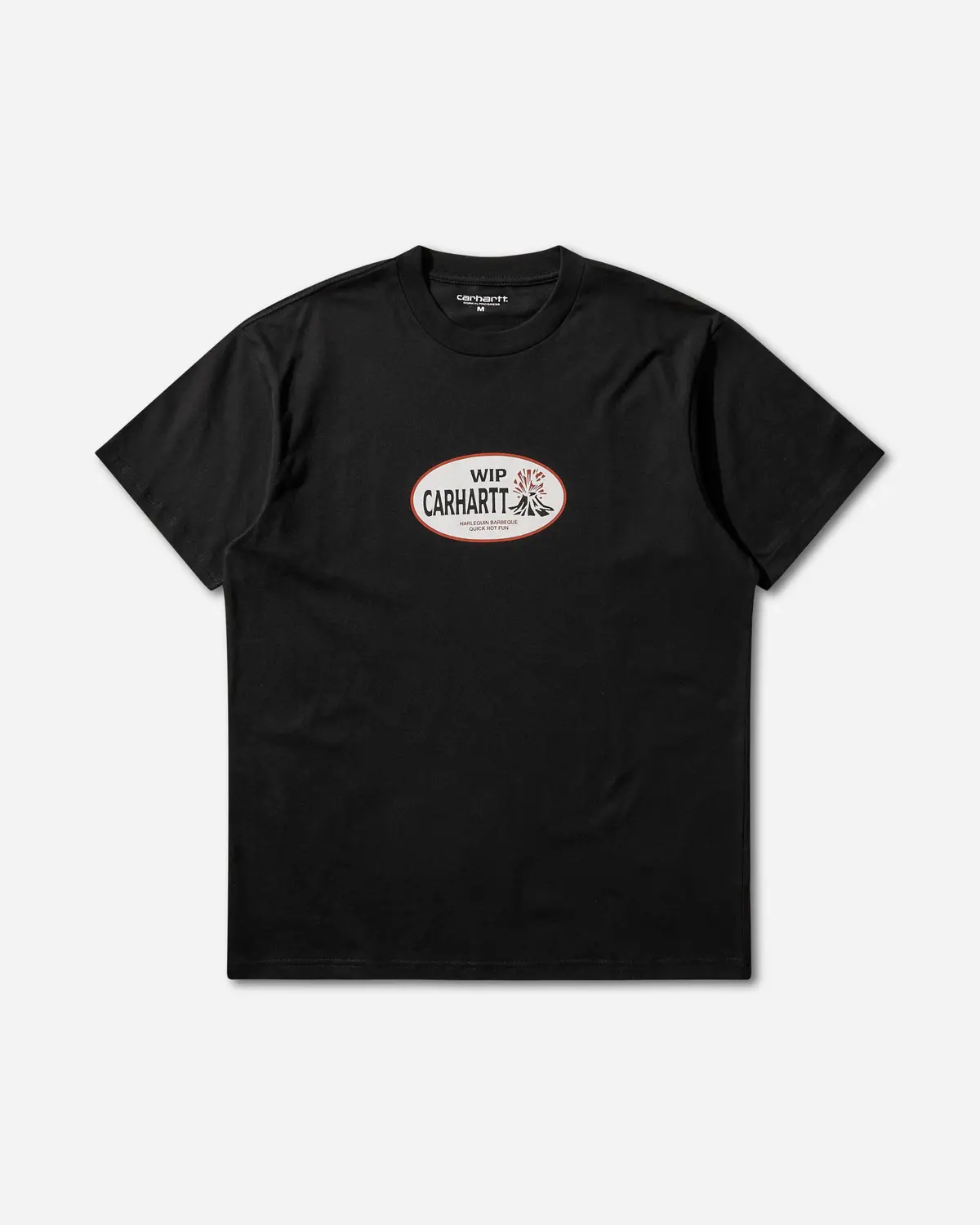 Men's Harlequin Bbq T-Shirt Black 1