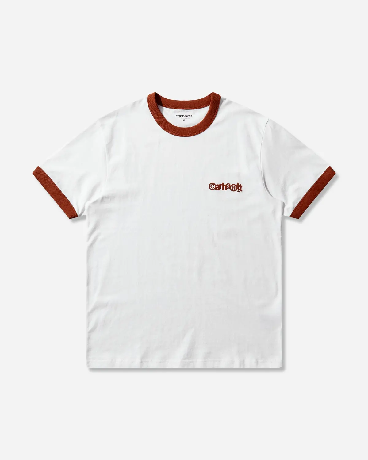 Men's Ip Ringer T-Shirt White / Red 1