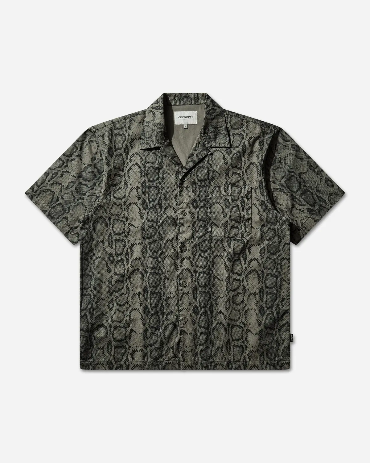 Men's Snake Camo Shirt Leaf 1