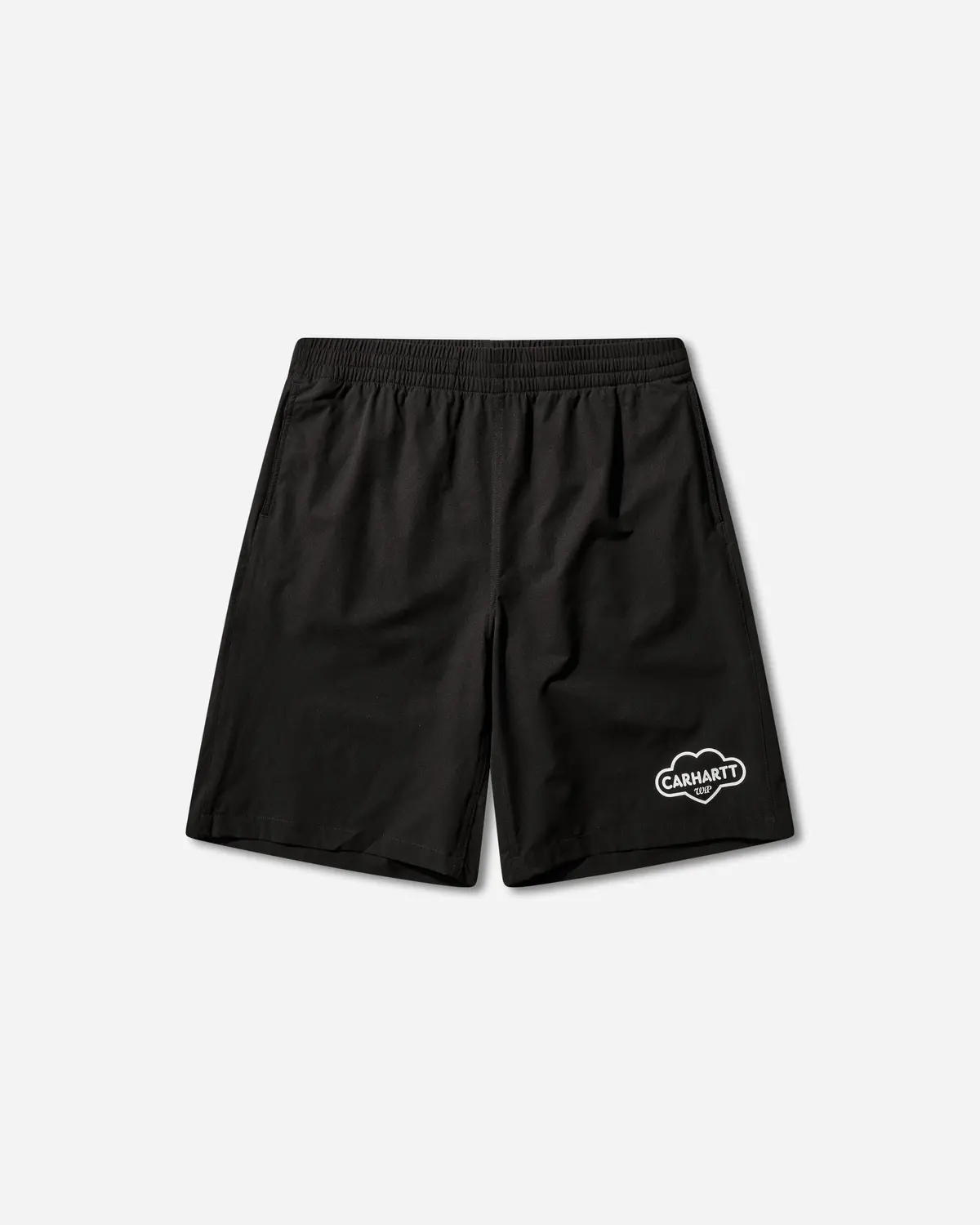 Men's Cloud Heart Swim Trunks Black 1