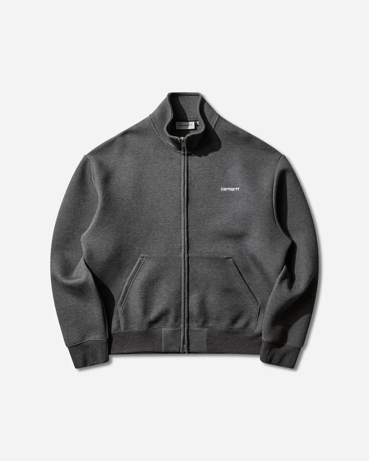 Men's Alda Zip Sweat Jacket Black / White 1
