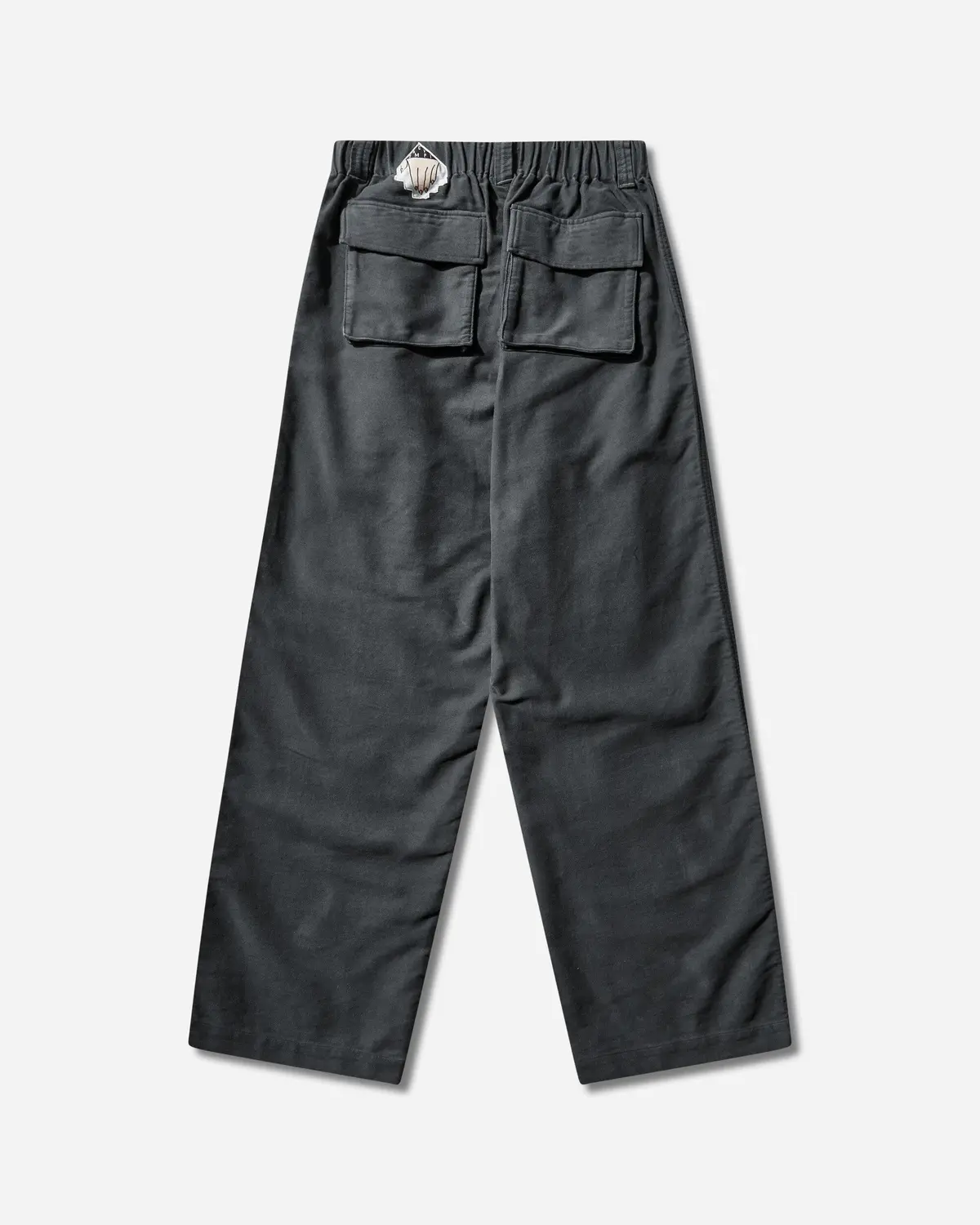 Men's Brushed Cotton Comfort Pants Charcoal 2
