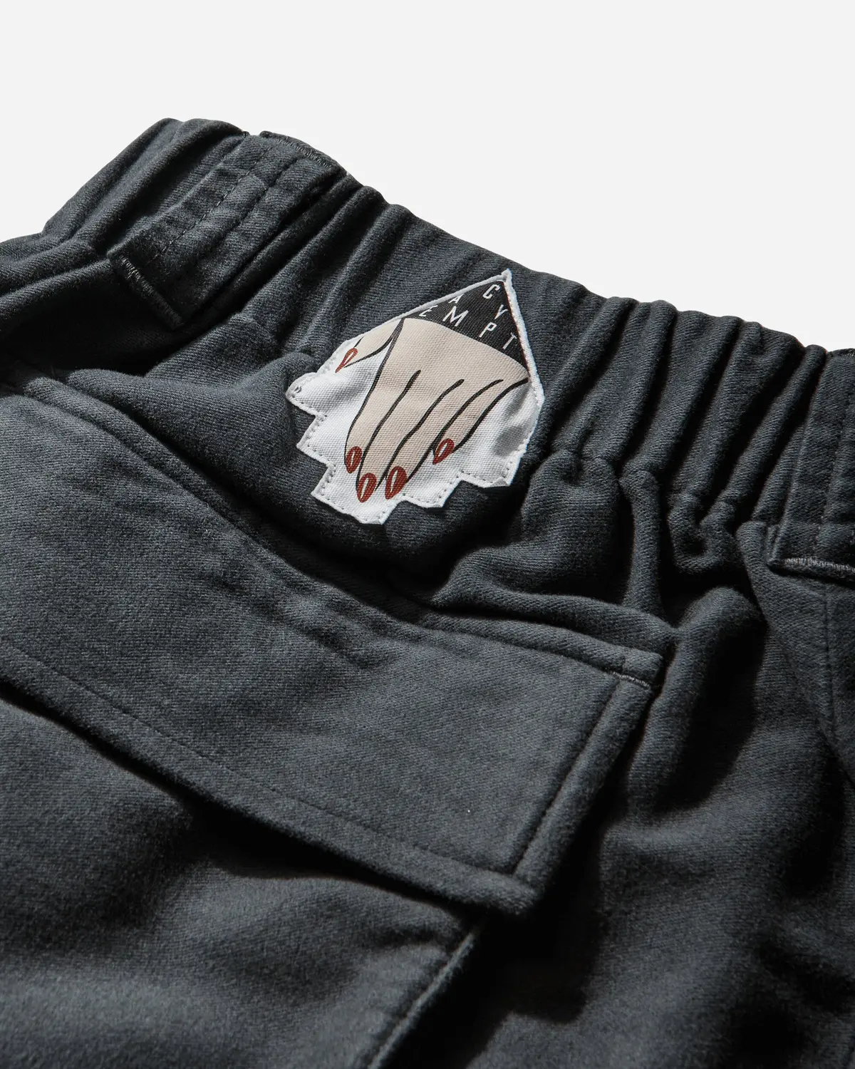 Men's Brushed Cotton Comfort Pants Charcoal 3