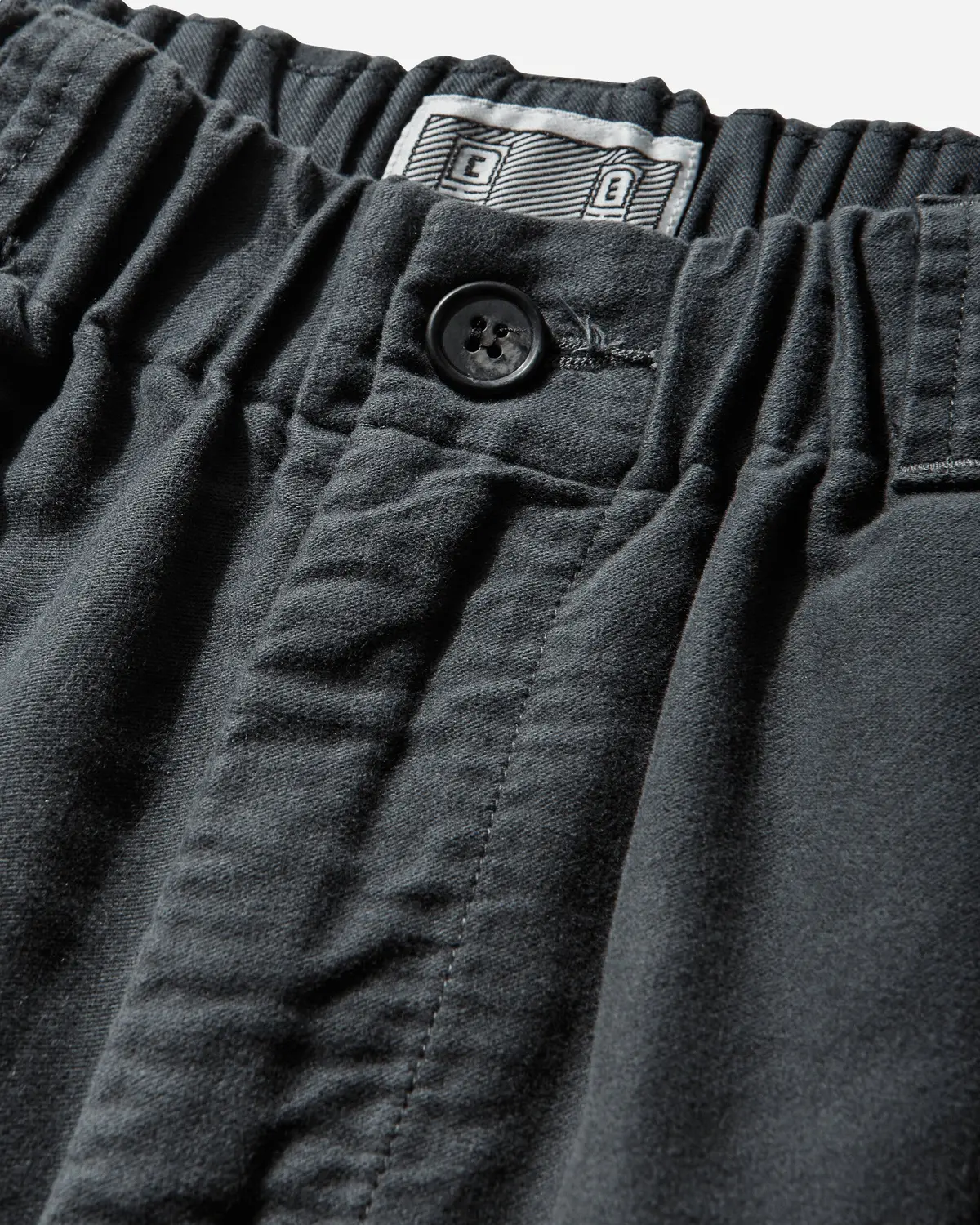 Men's Brushed Cotton Comfort Pants Charcoal 4