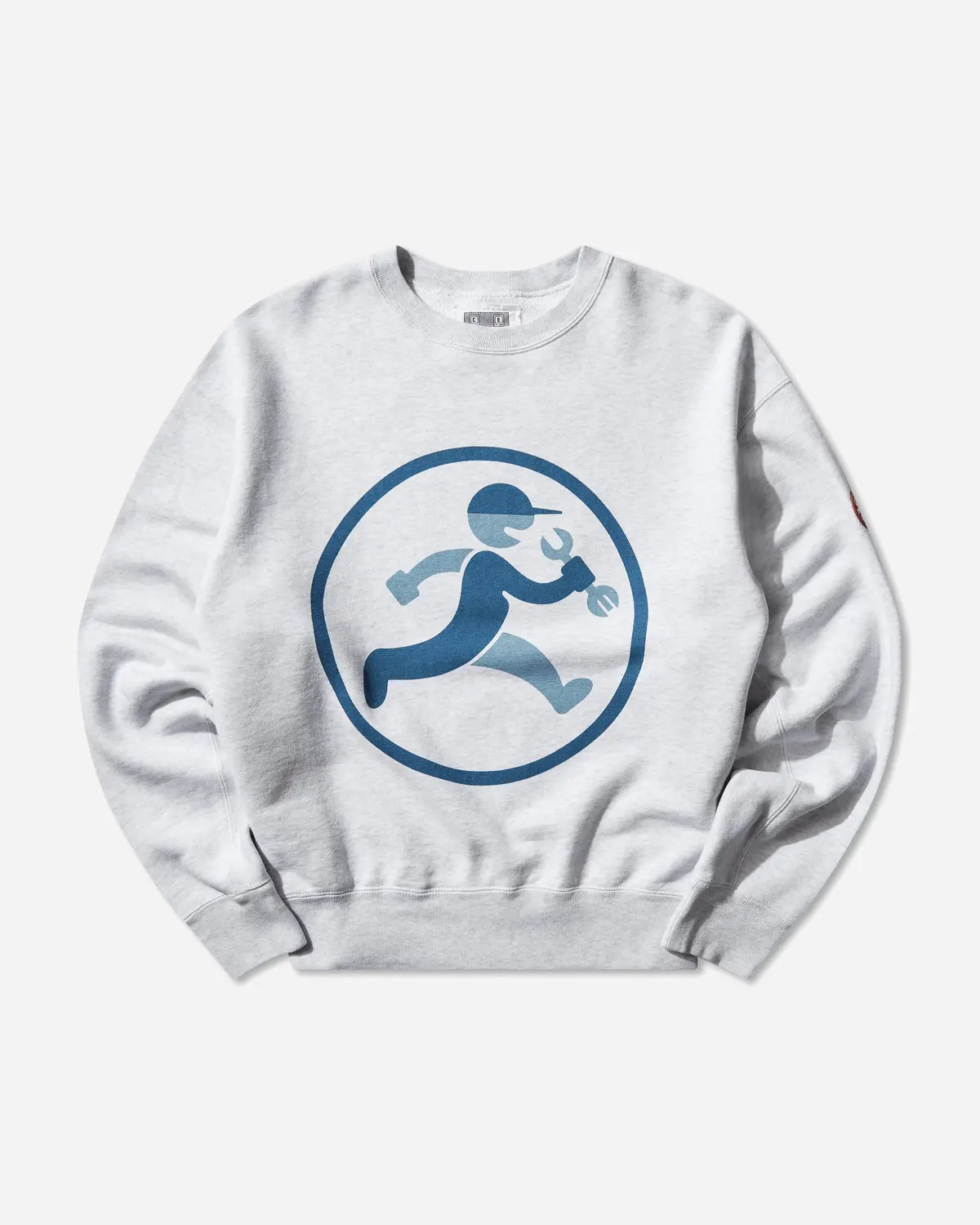 Men's As Hsf-001 Crewneck Sweatshirt Grey 1